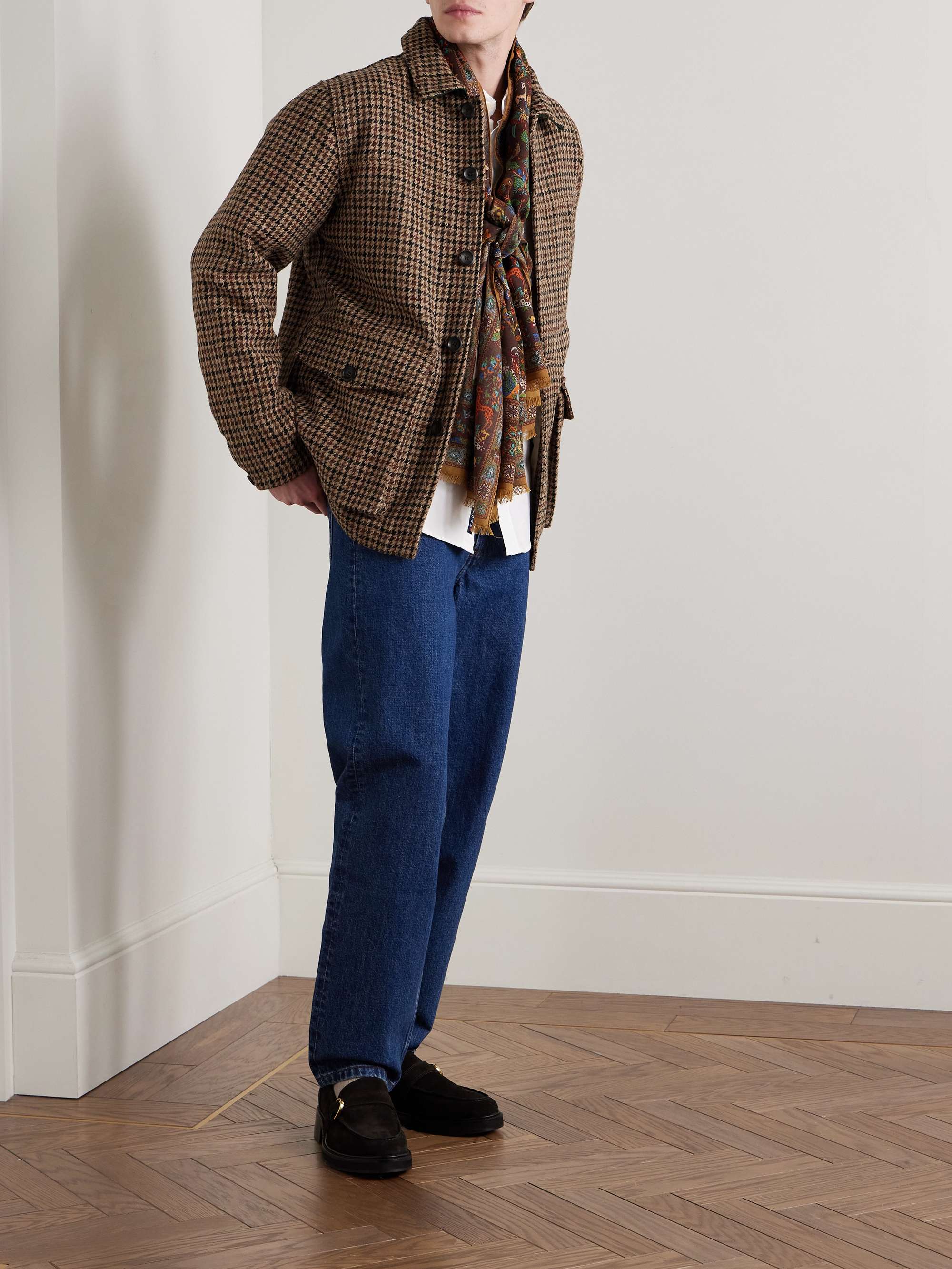 Puppytooth Wool Chore Jacket view