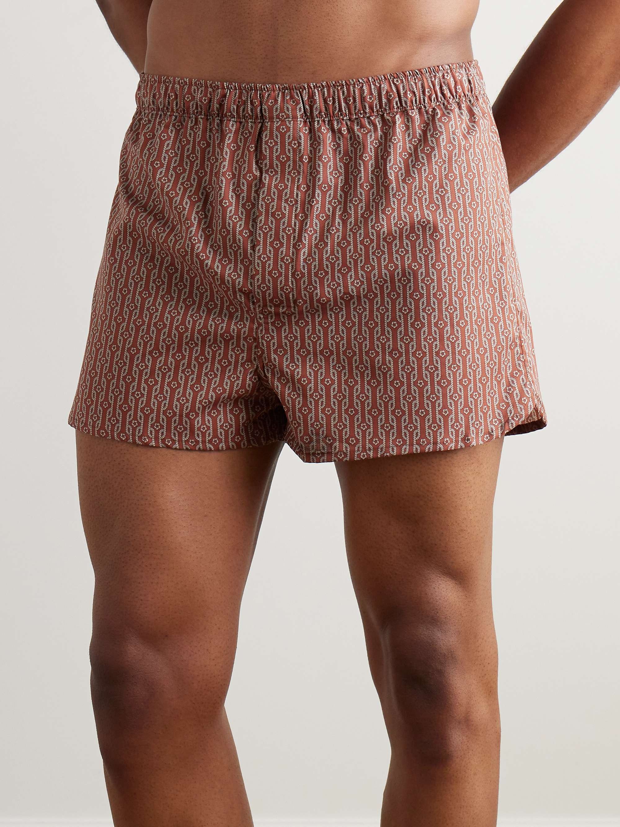 Nelson 103 Printed Cotton Boxer Shorts view