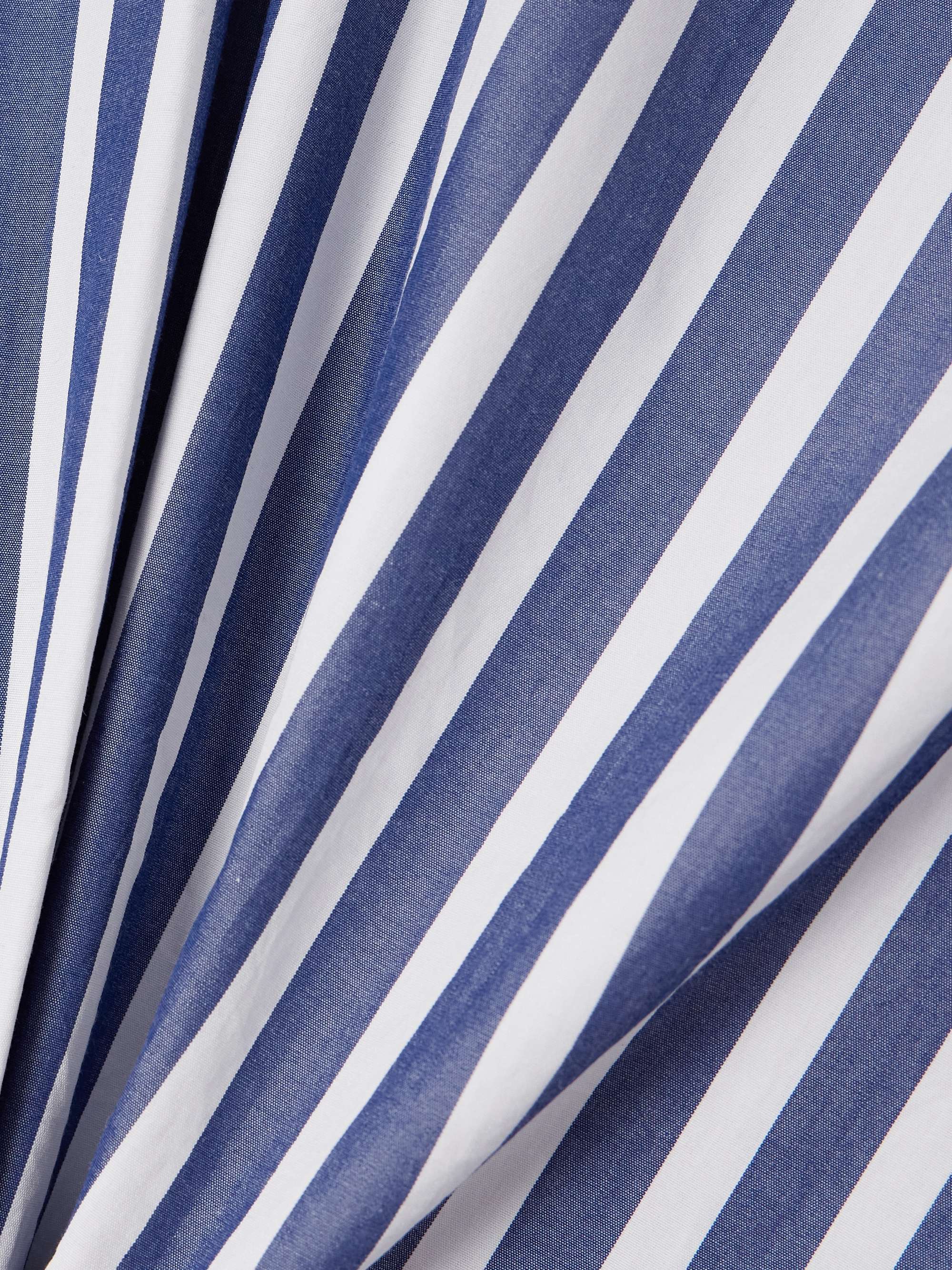 Saria striped cotton-poplin T-shirt view
