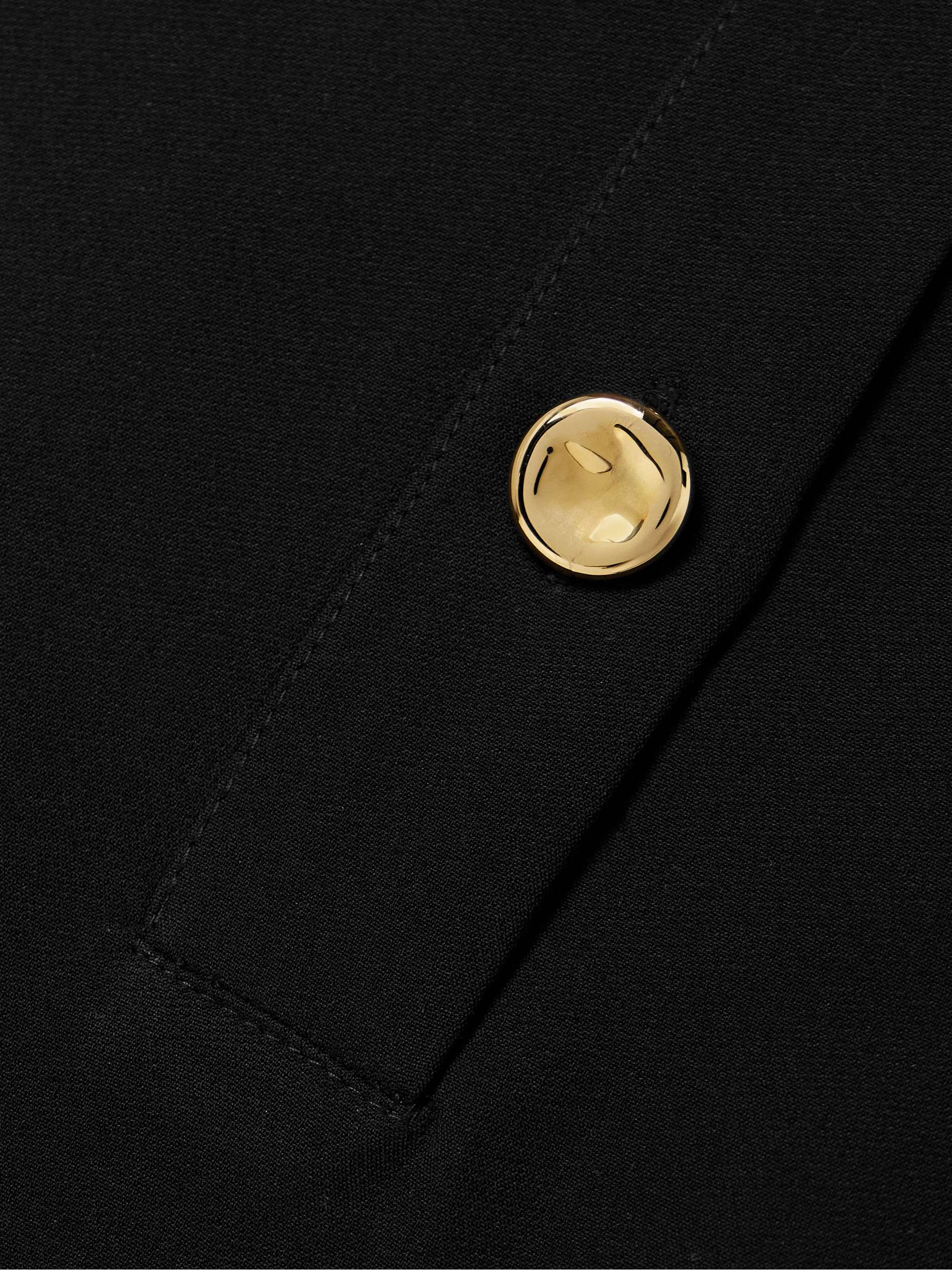 The Belle wool-blend crepe mini dress view