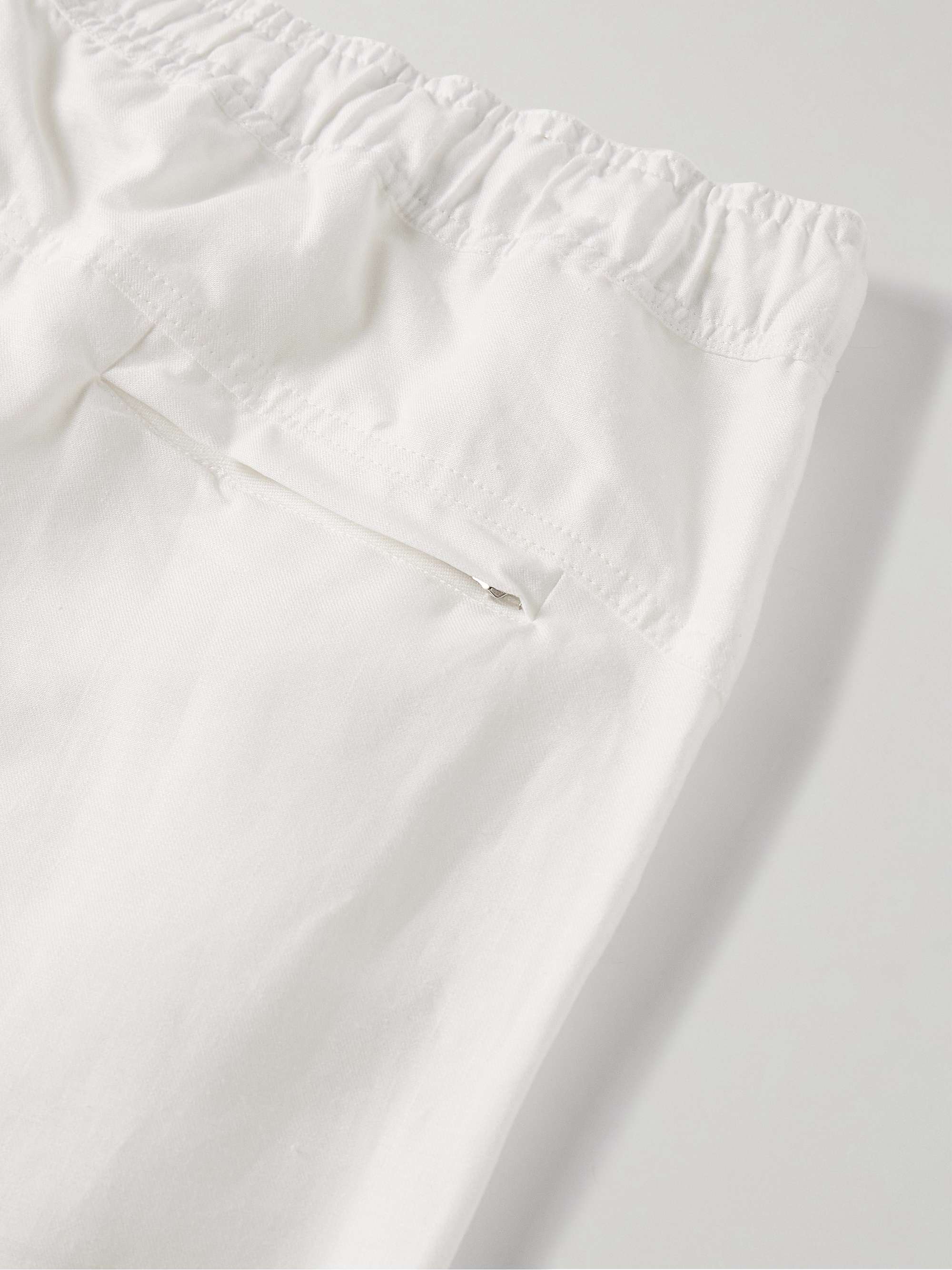 Sydney 1 Slim-Fit Linen Drawstring Trousers view
