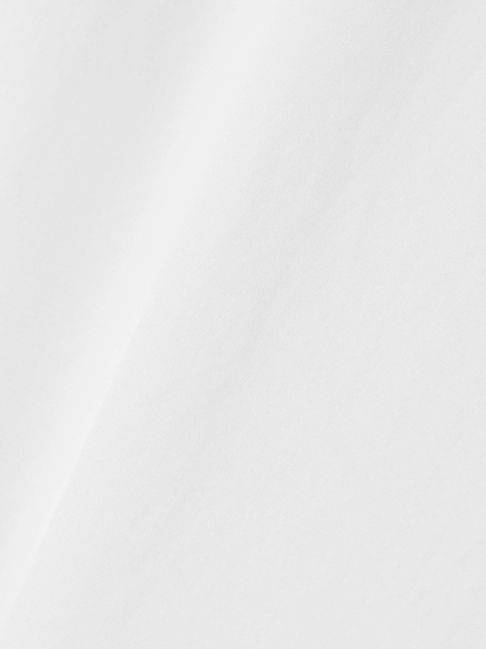 Kori cropped cotton-poplin top view
