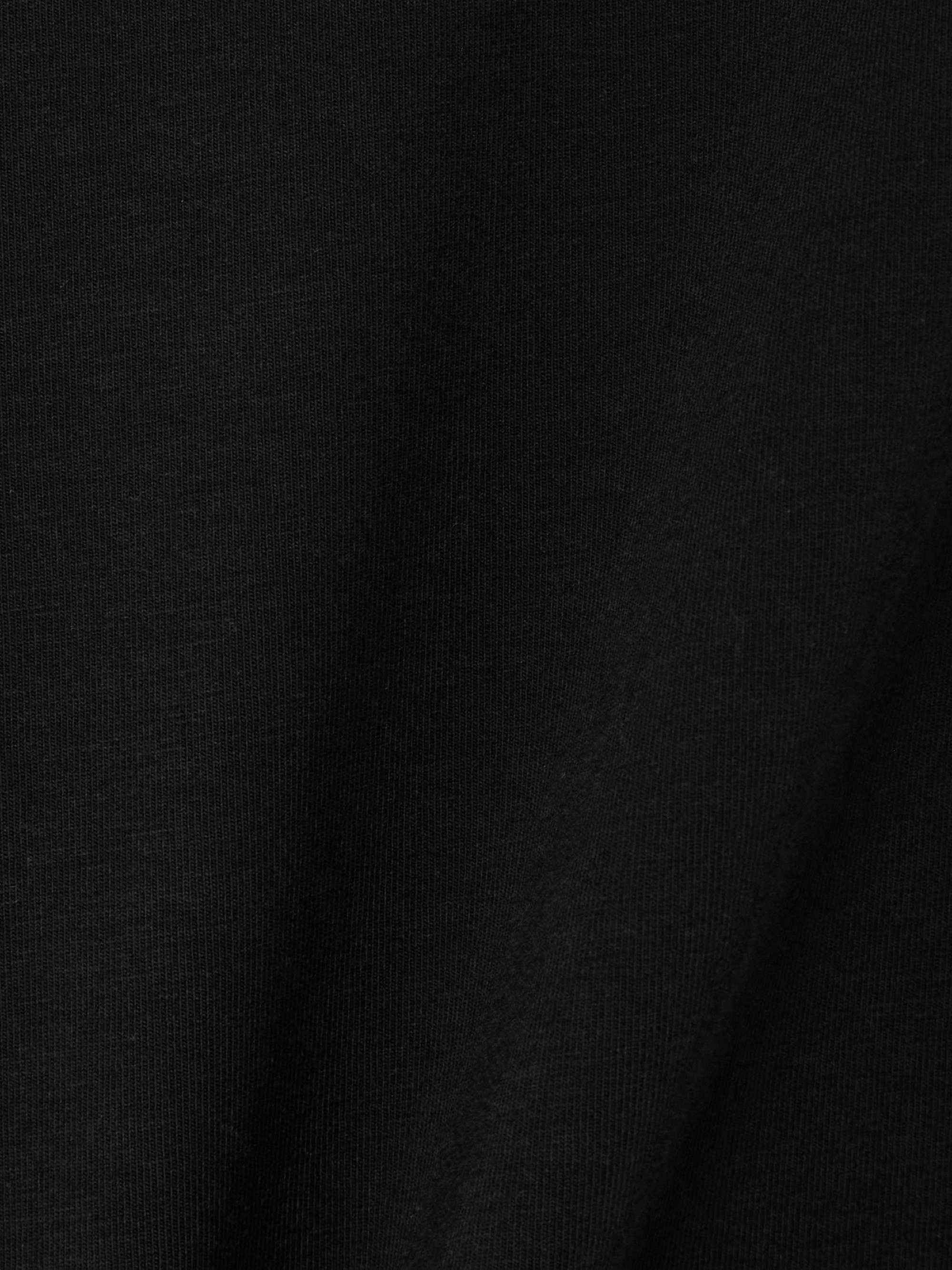 Stretch organic cotton and Lyocell-blend jersey T-shirt view