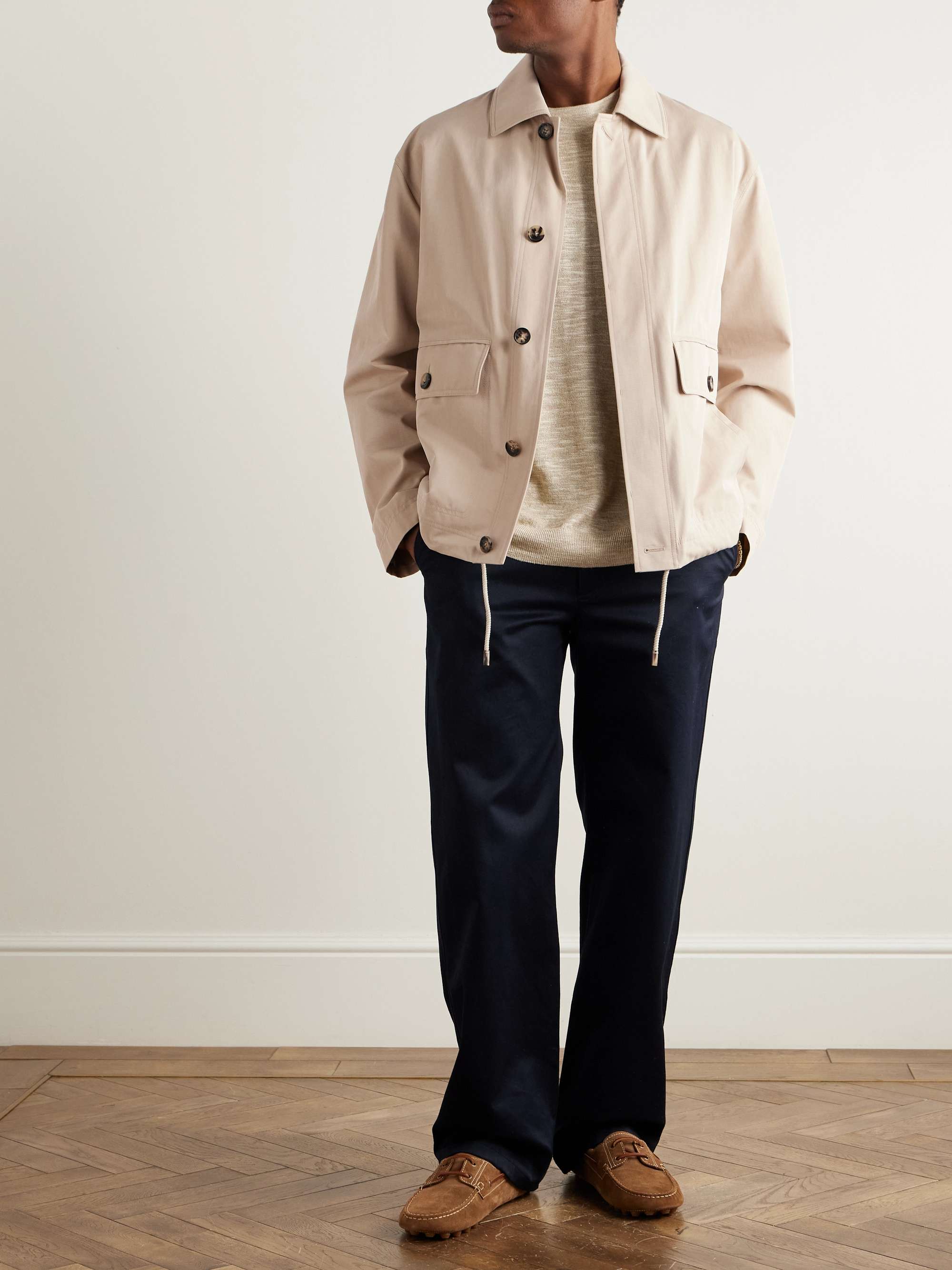 Rudolf Rain System® Cotton-Blend Gabardine Blouson Jacket view