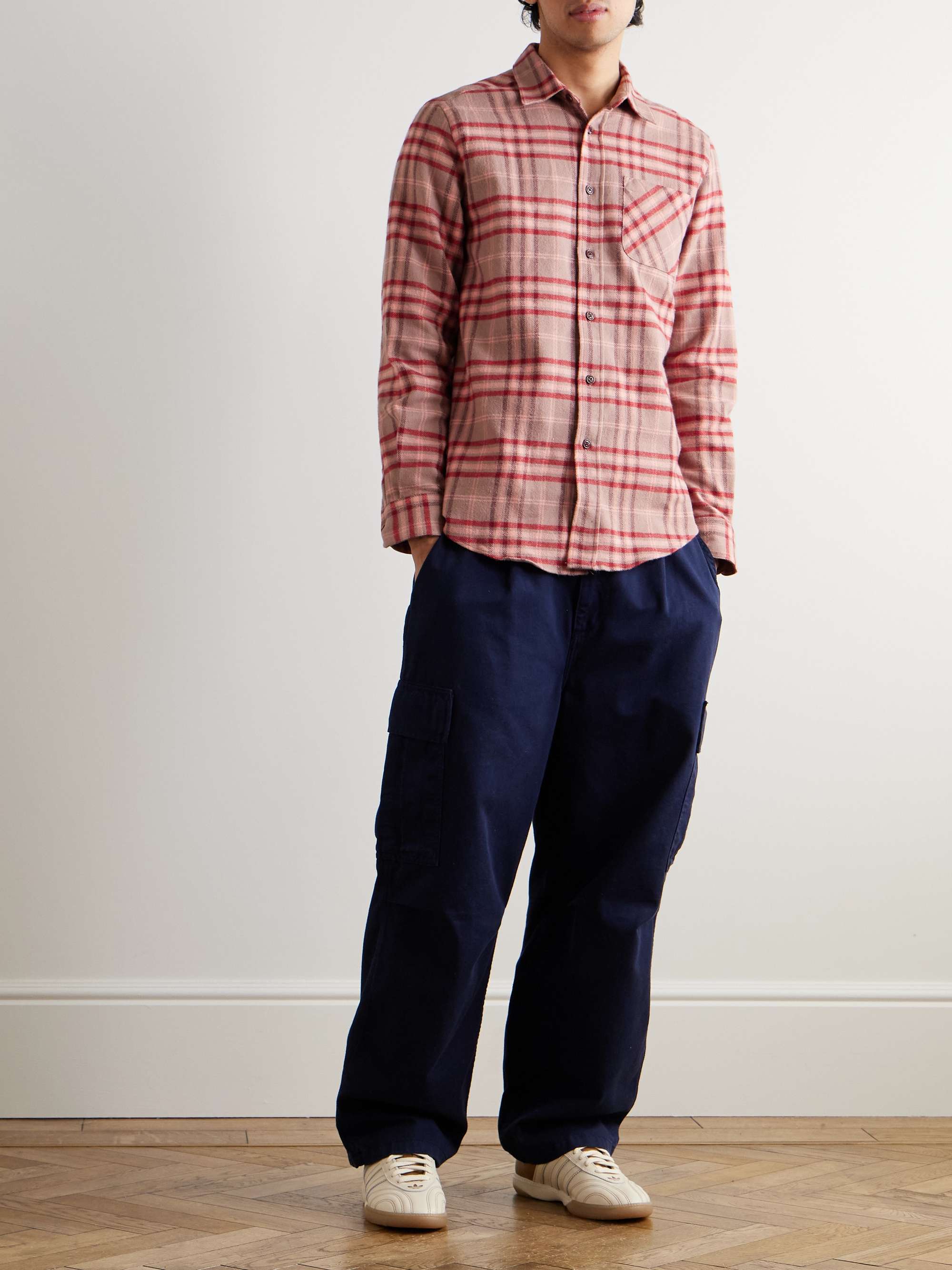 Reservation Checked Cotton-Flannel Shirt view