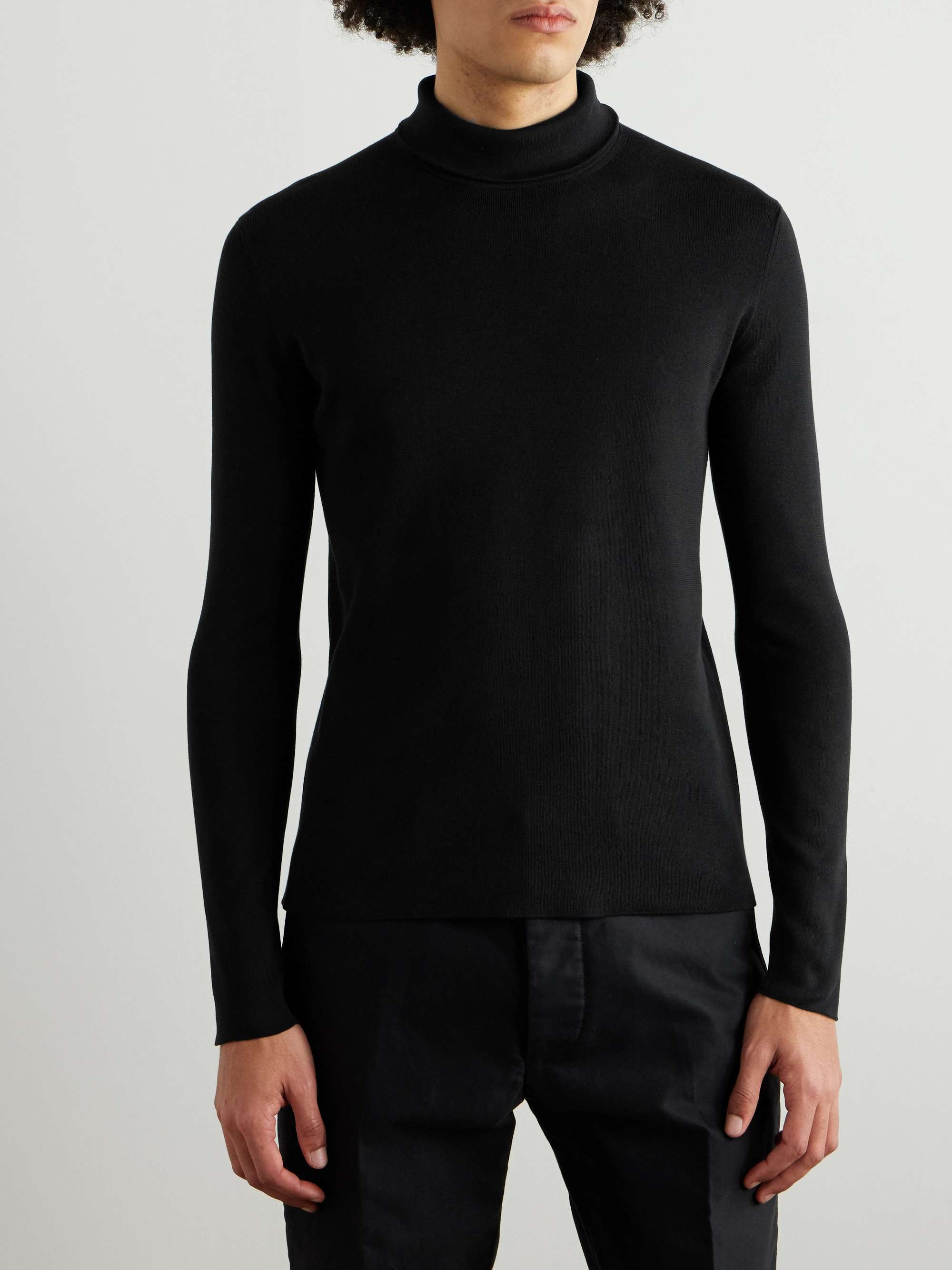Cotton Rollneck Sweater view