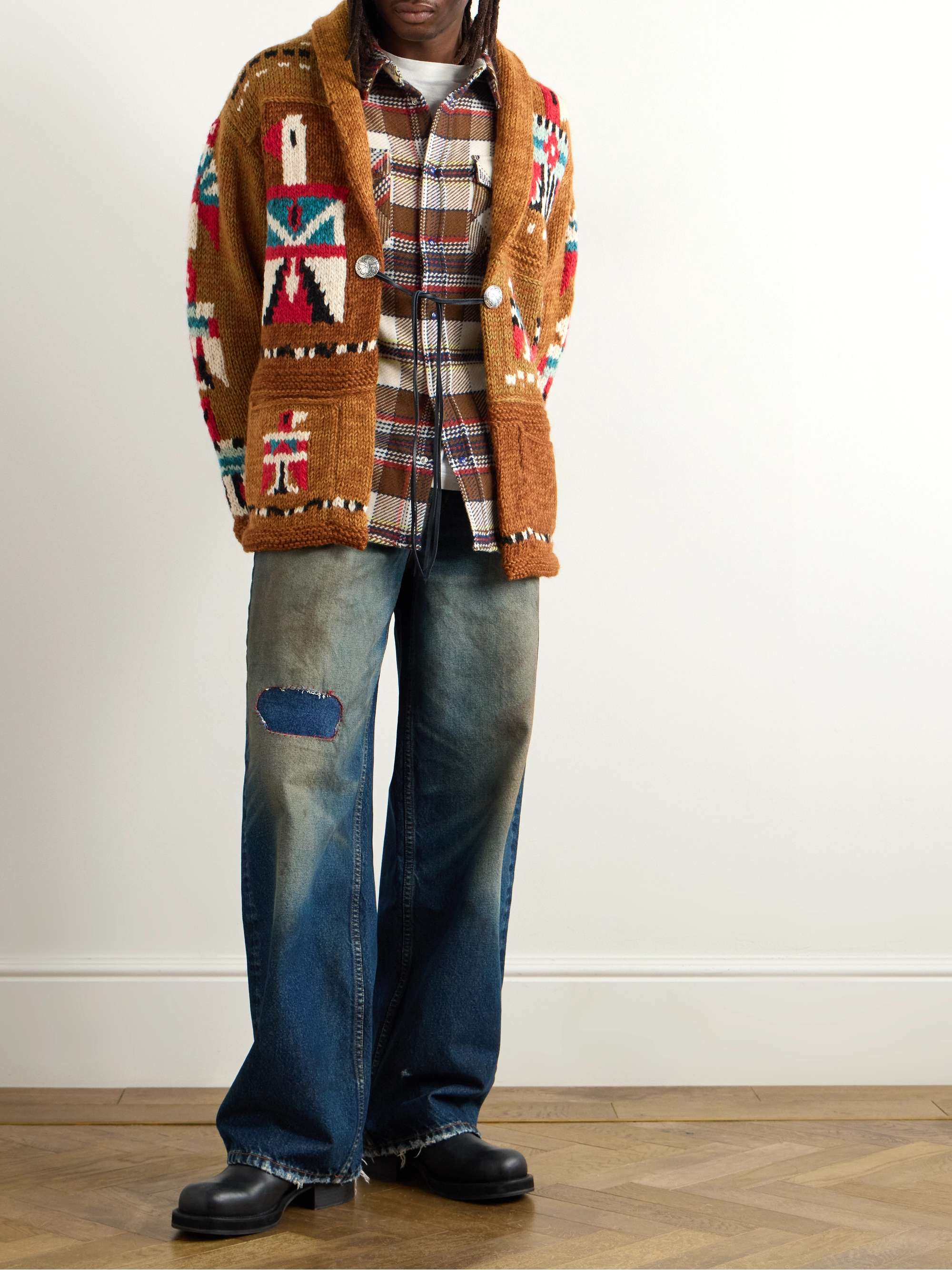 Wool-Jacquard Cardigan view