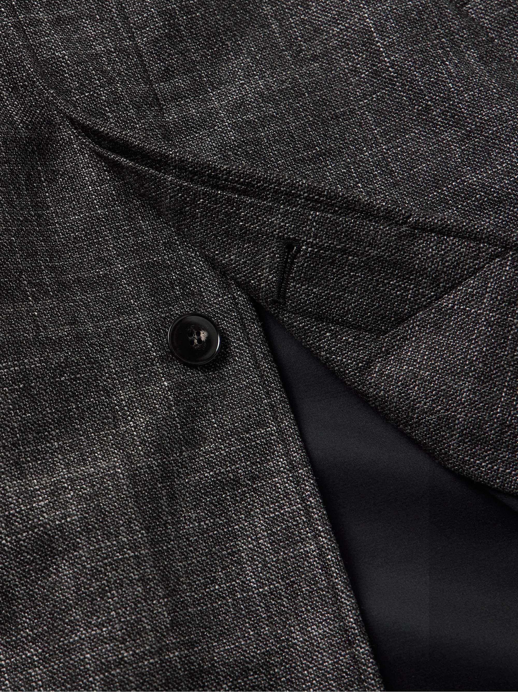Wool, Silk and Cashmere-Blend Coat view