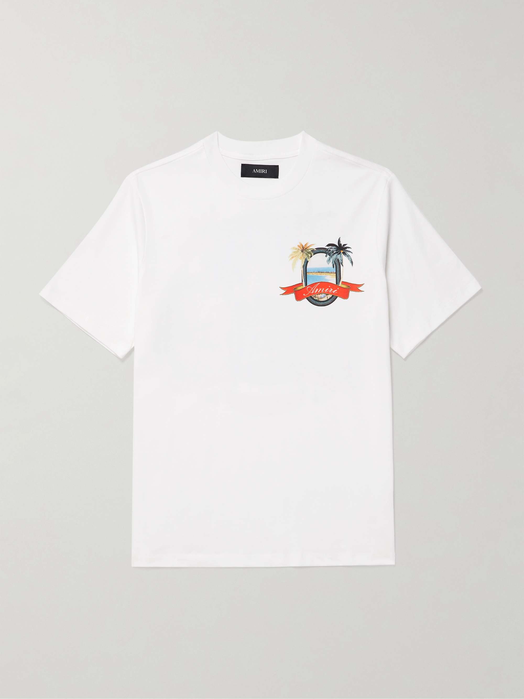 MA Paradise Logo-Print Cotton-Jersey T-Shirt view