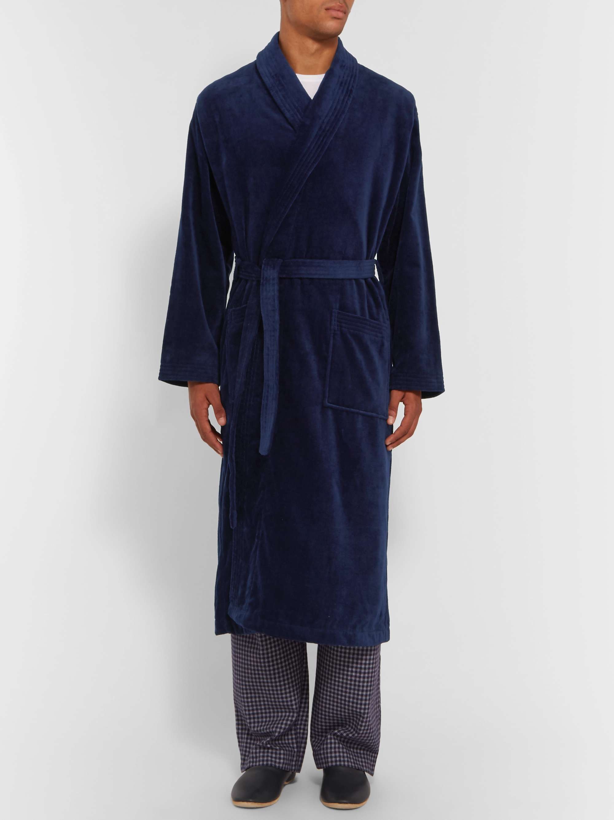 Cotton-Terry Robe view