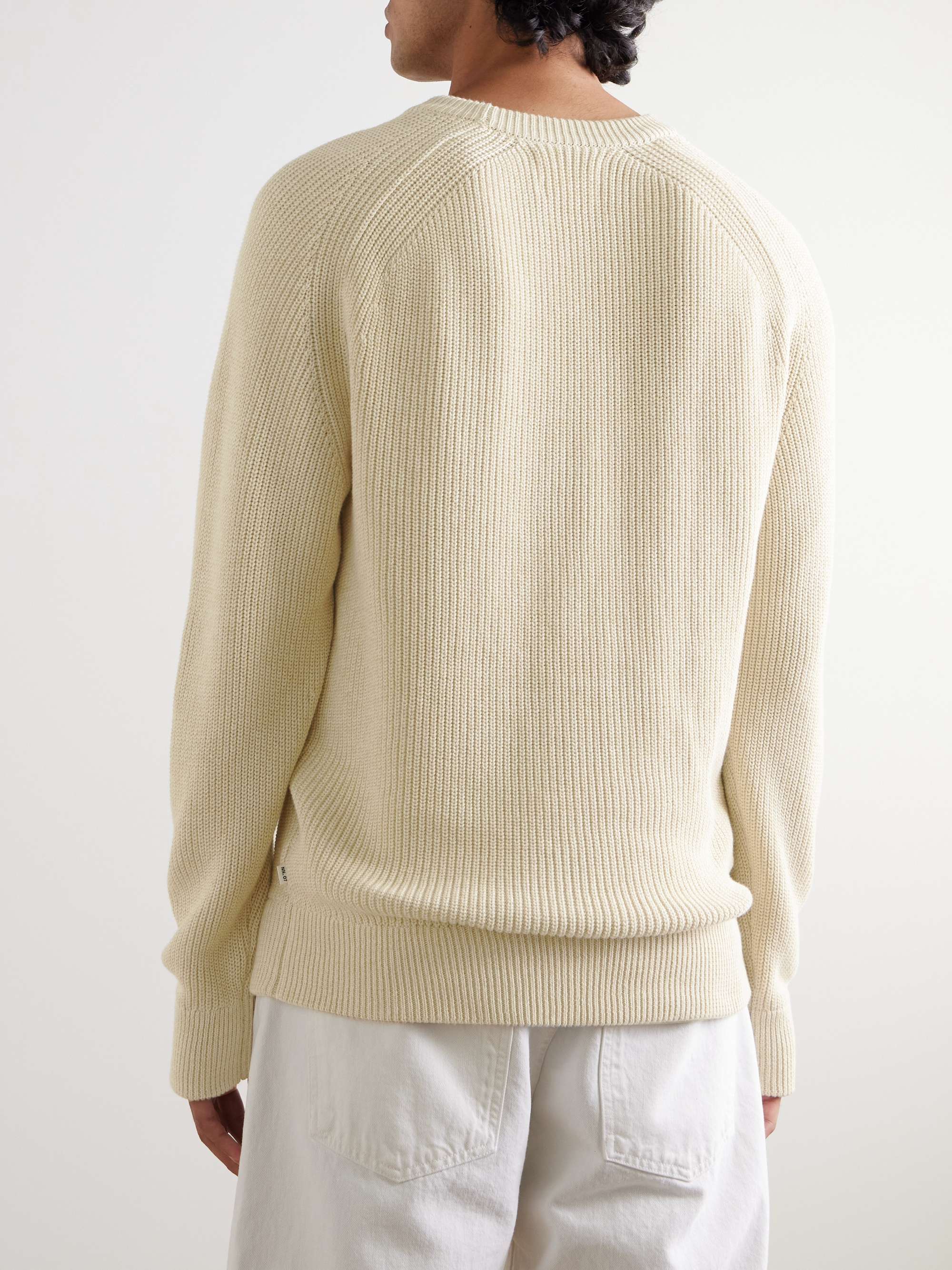 Jacobo 6470 Ribbed Cotton Sweater view