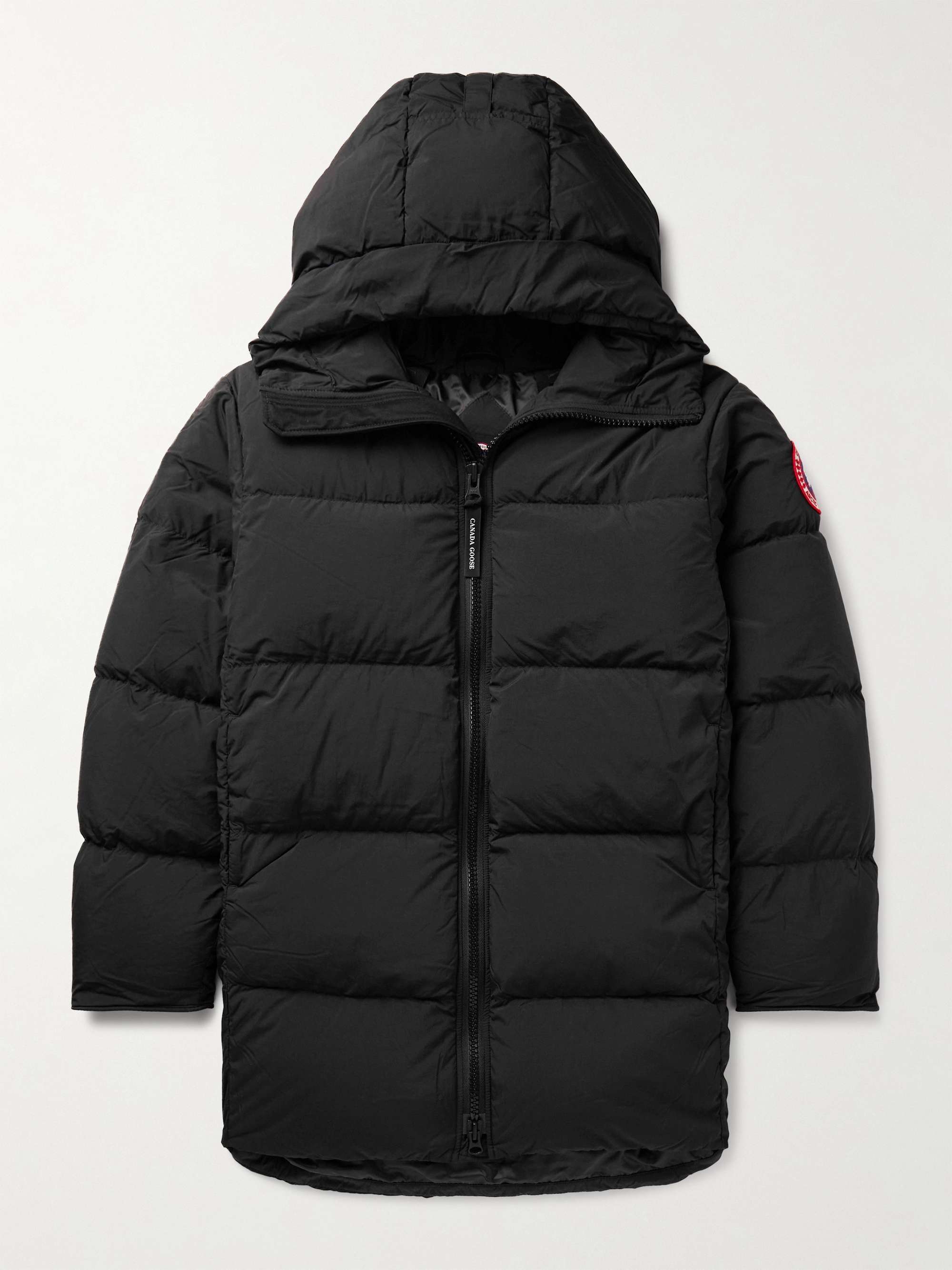 Lawrence Logo-Appliquéd Quilted Enduraluxe® Down Jacket view