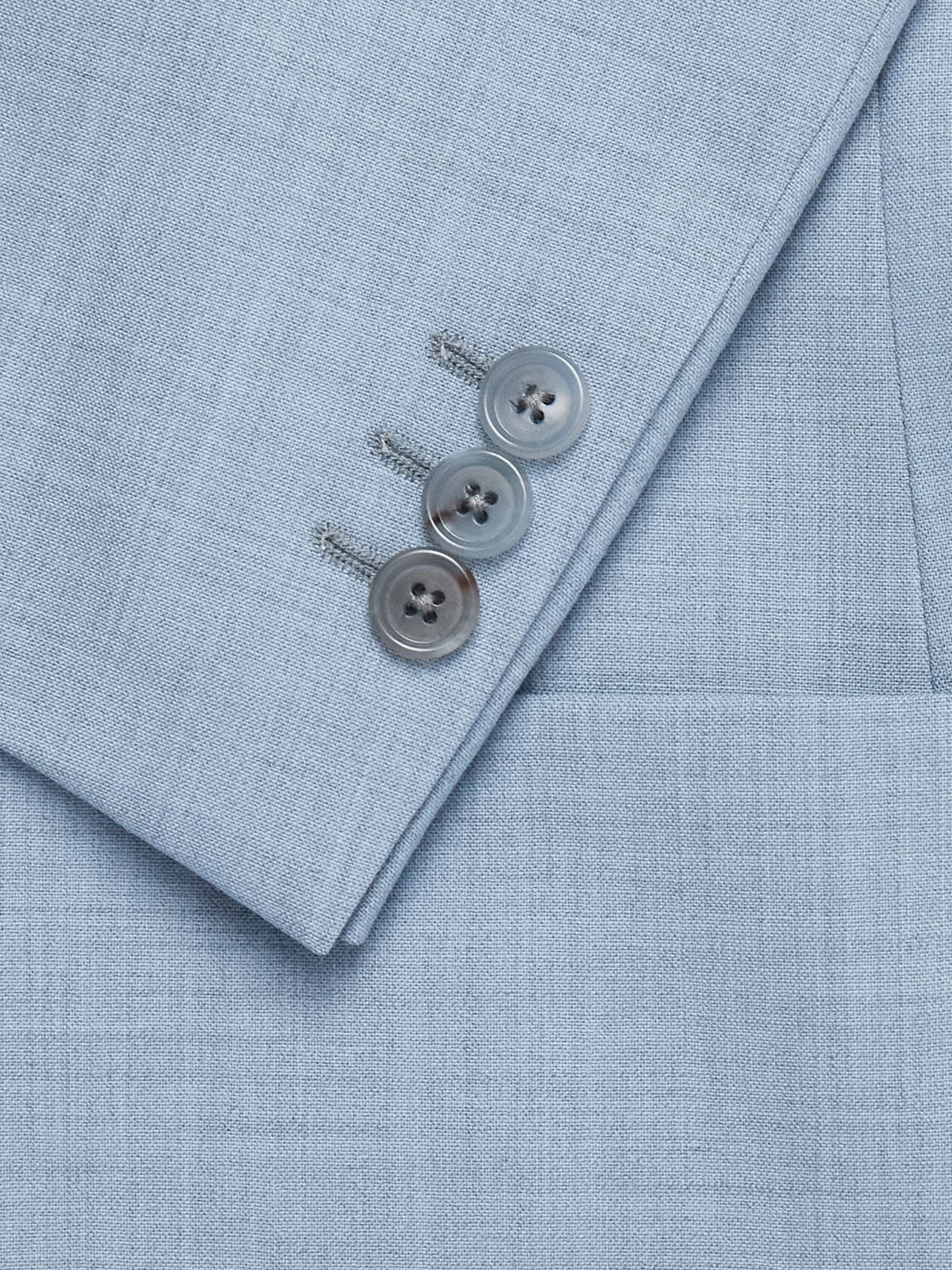 Double-Breasted Wool-Blend Suit Jacket view