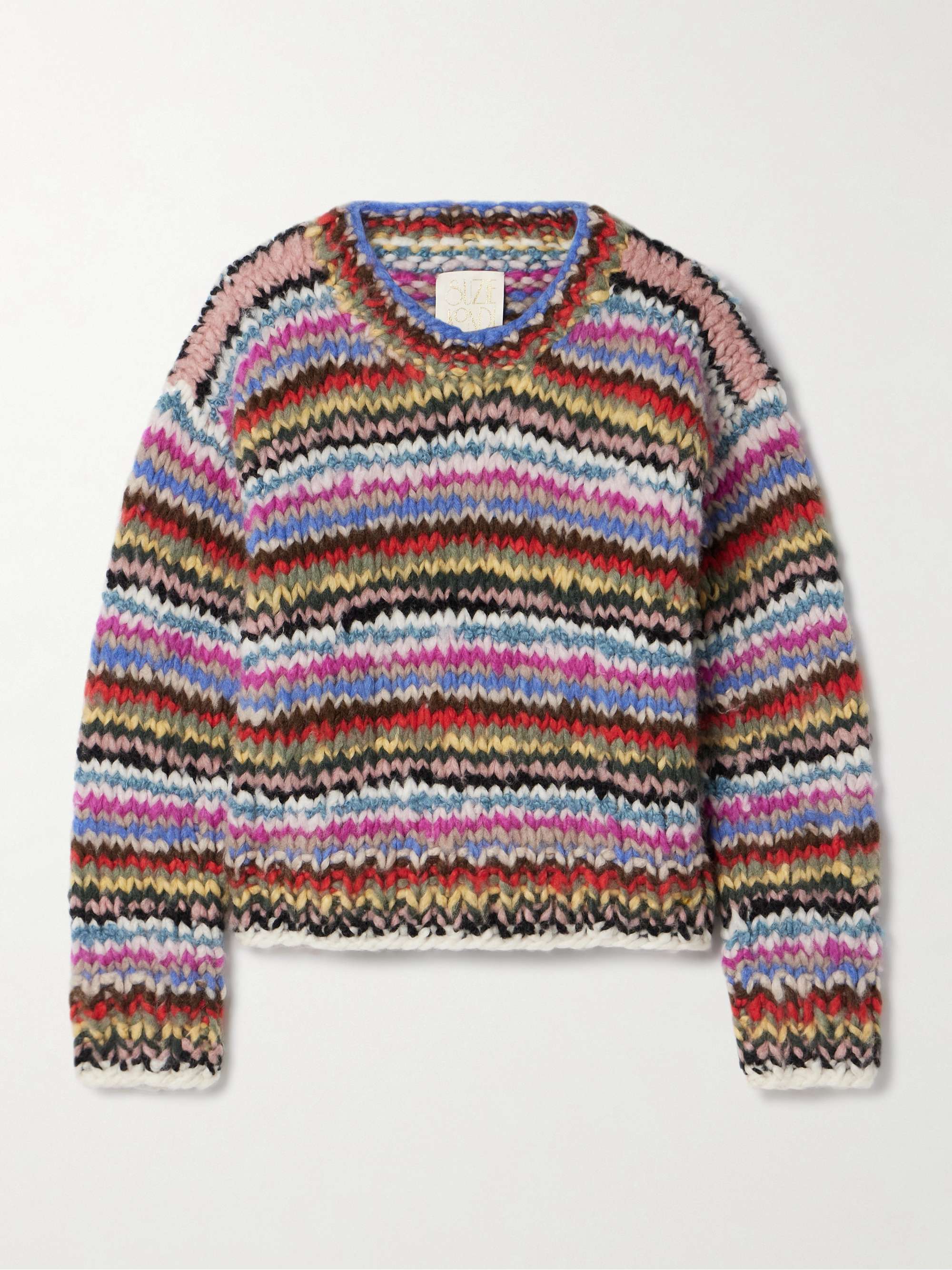 Jooshi striped cashmere sweater view
