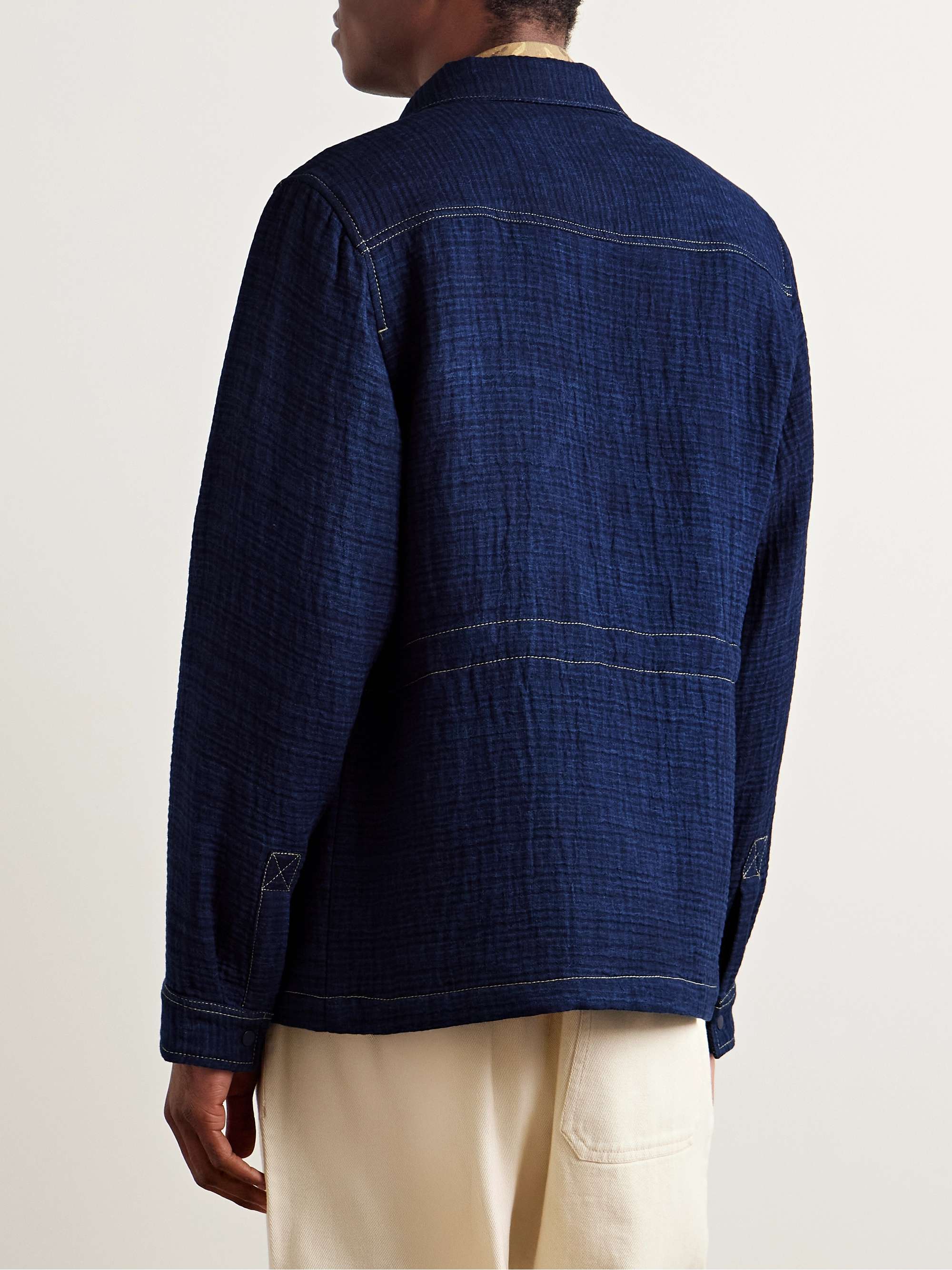 Assembly Cotton-Seersucker Overshirt view