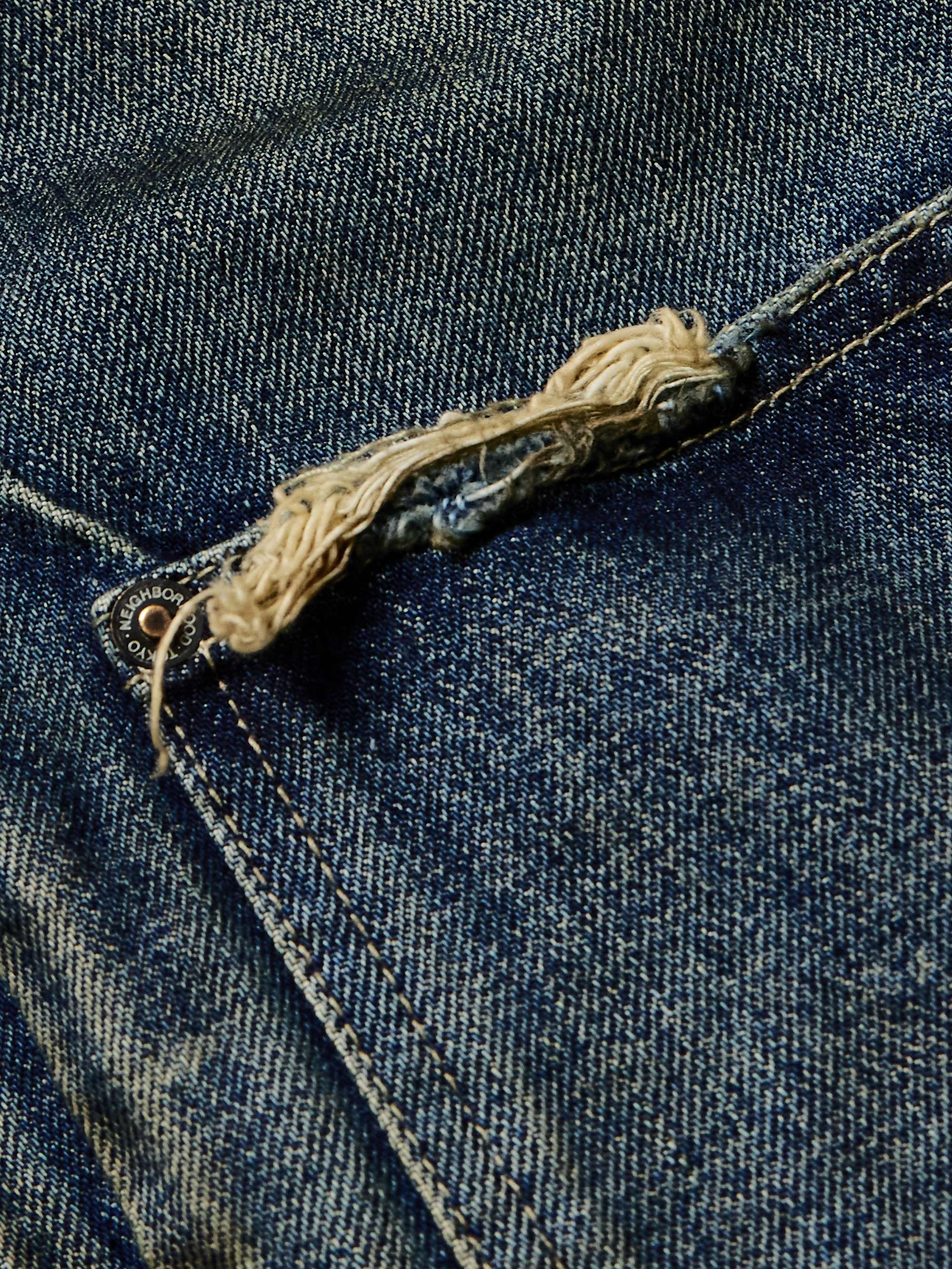 Savage Type-1 Distressed Denim Jacket view