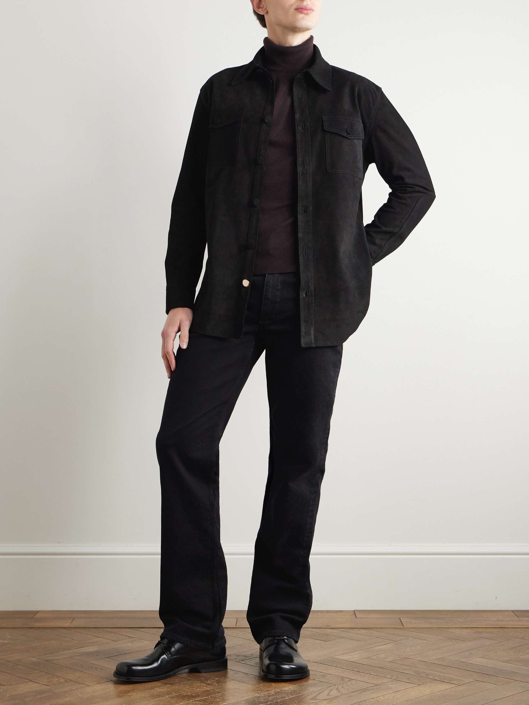 Lucas Suede Overshirt view
