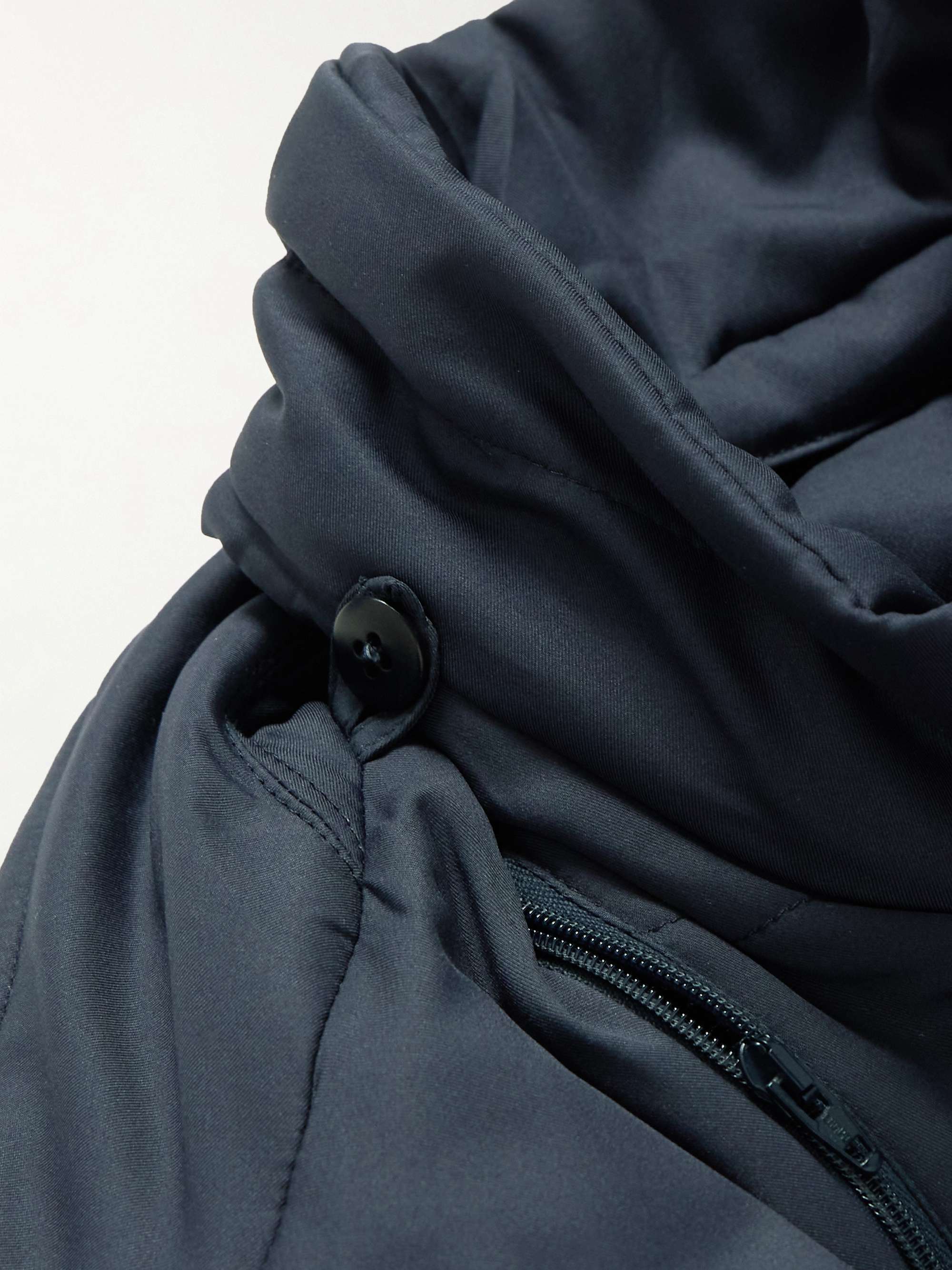 Slim-Fit Convertible Padded Quilted Shell Down Blazer view