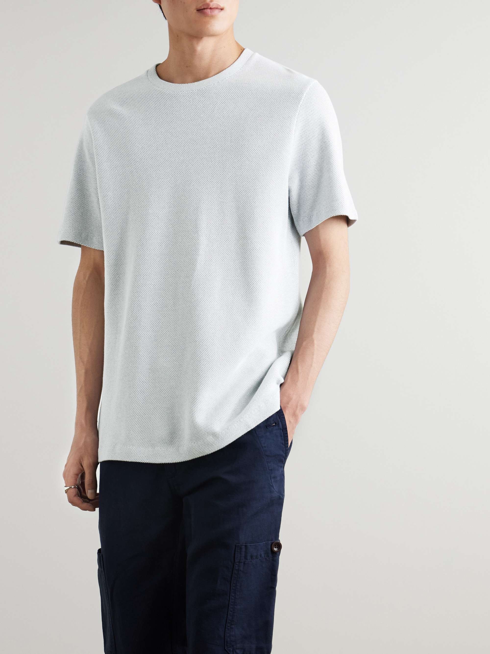 Organic Cotton-Piqué T-Shirt view