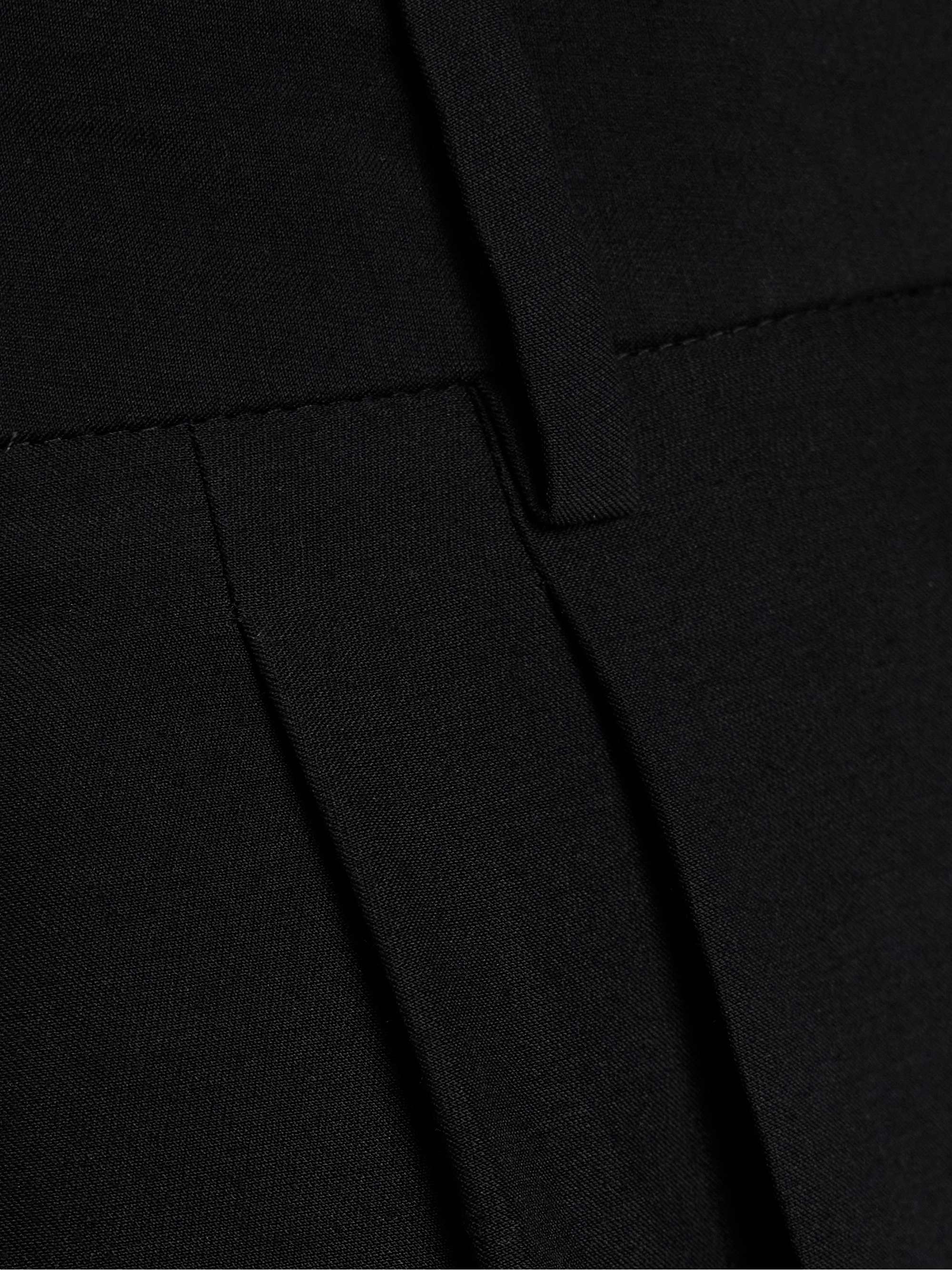 Lilas pleated wool-blend twill tapered pants view