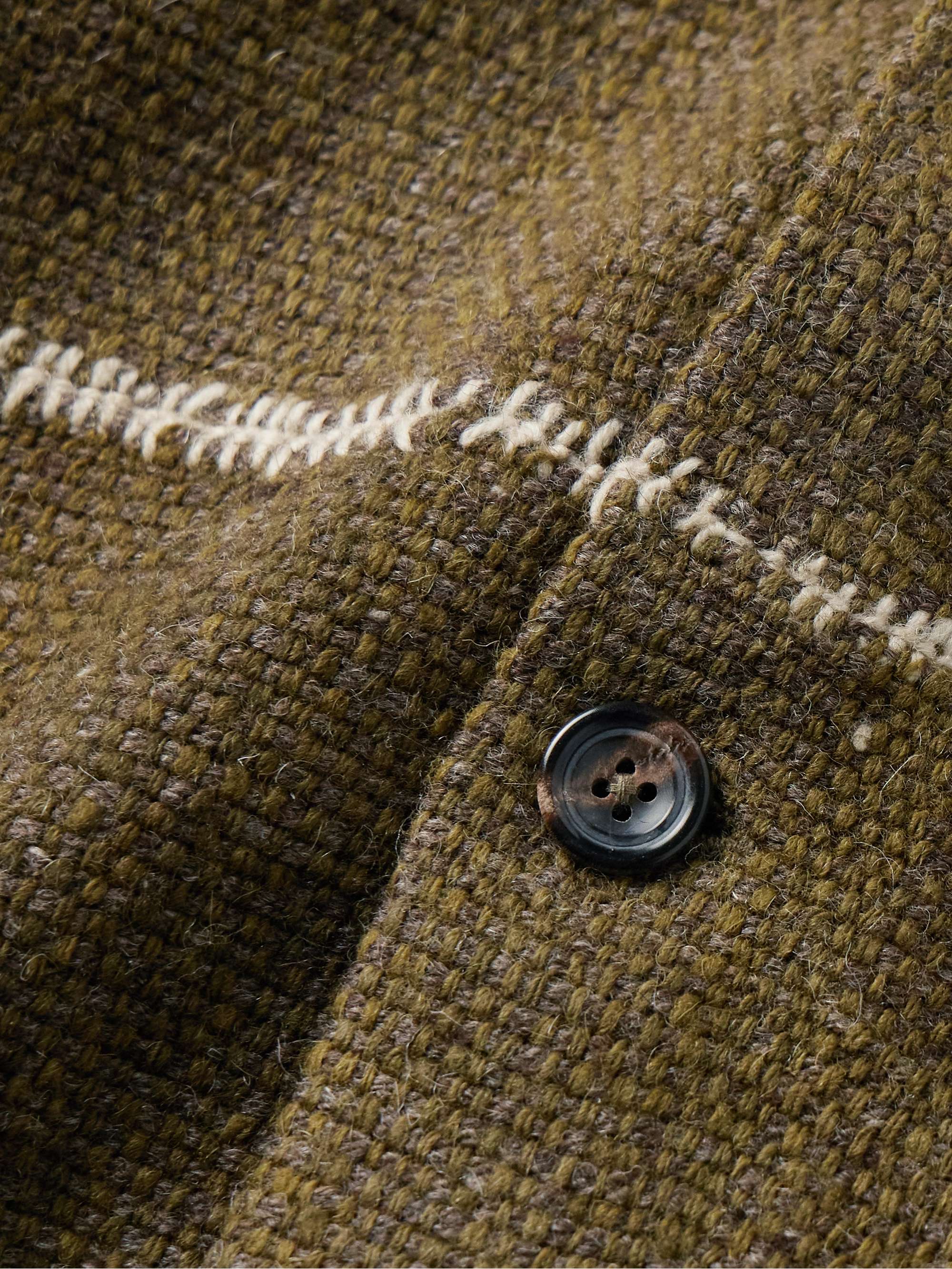 Embroidered Wool Chore Jacket view