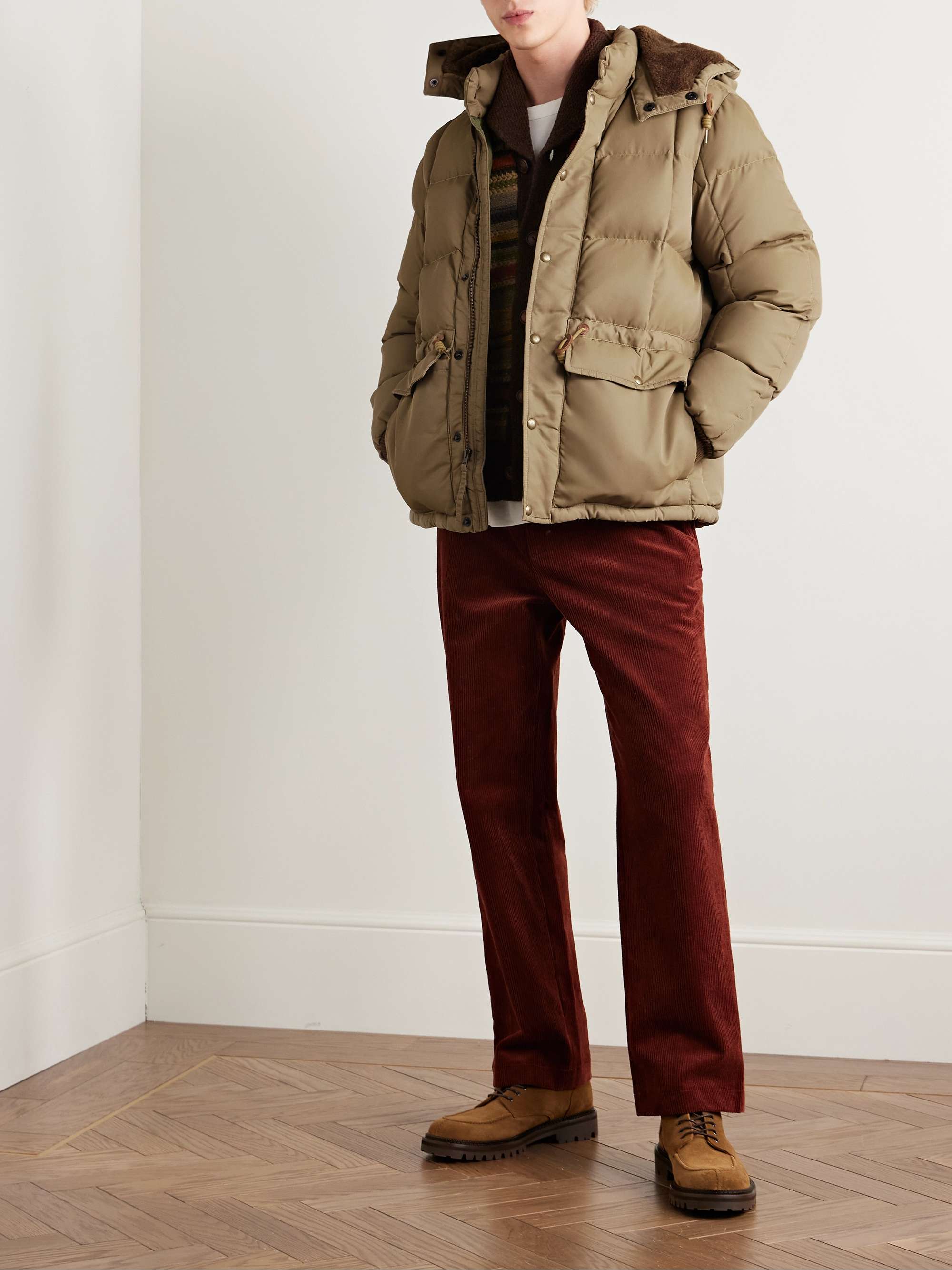 Ellis Quilted Padded Shell Hooded Jacket view