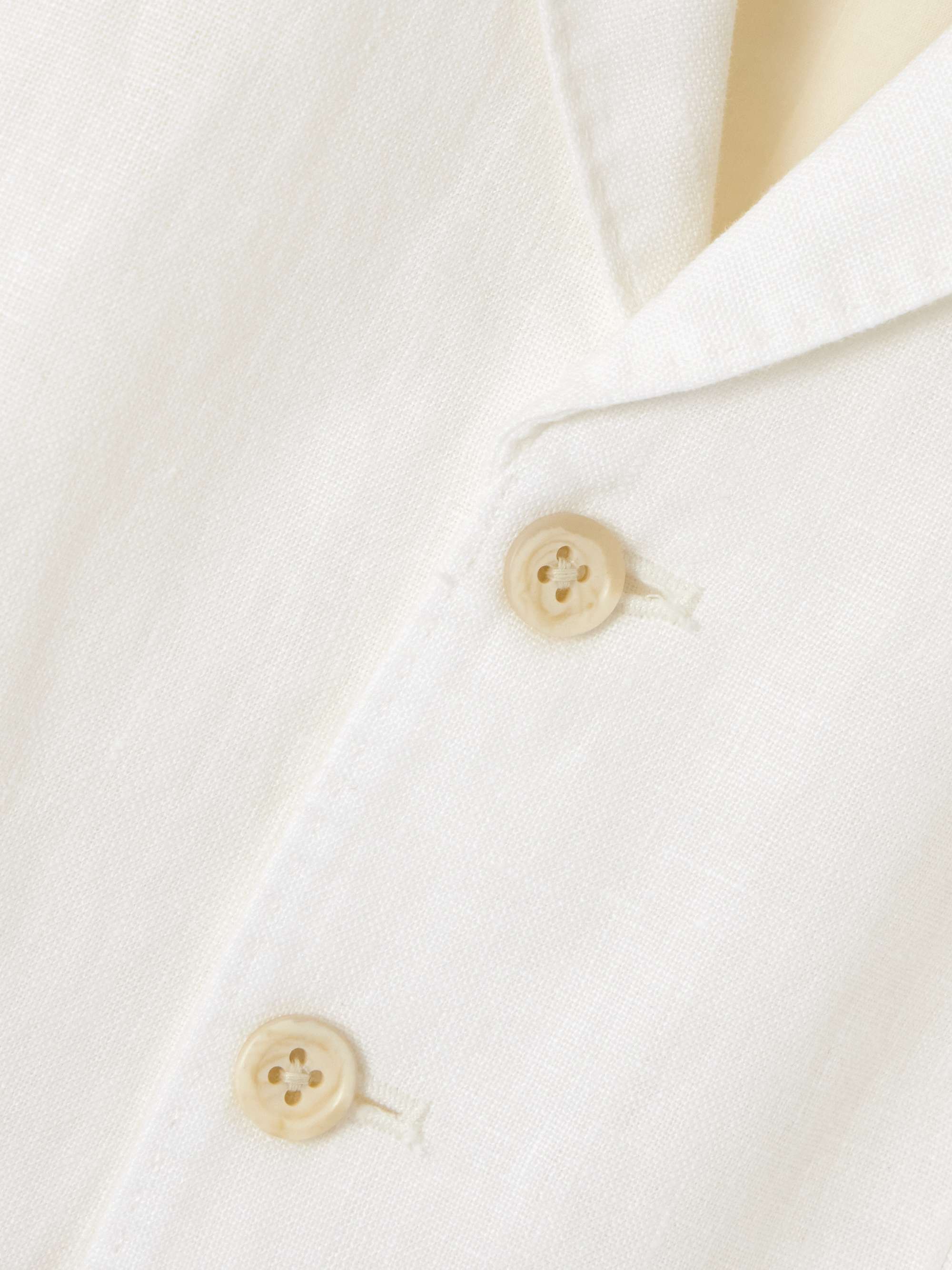 Pauline linen vest view