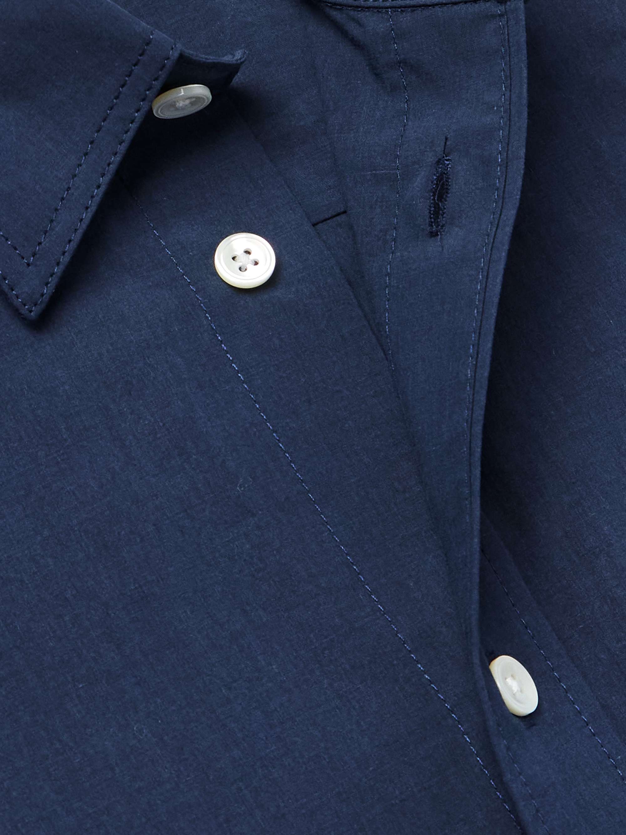 Colby 5329 Lyocell and Cotton-Blend Poplin Shirt view