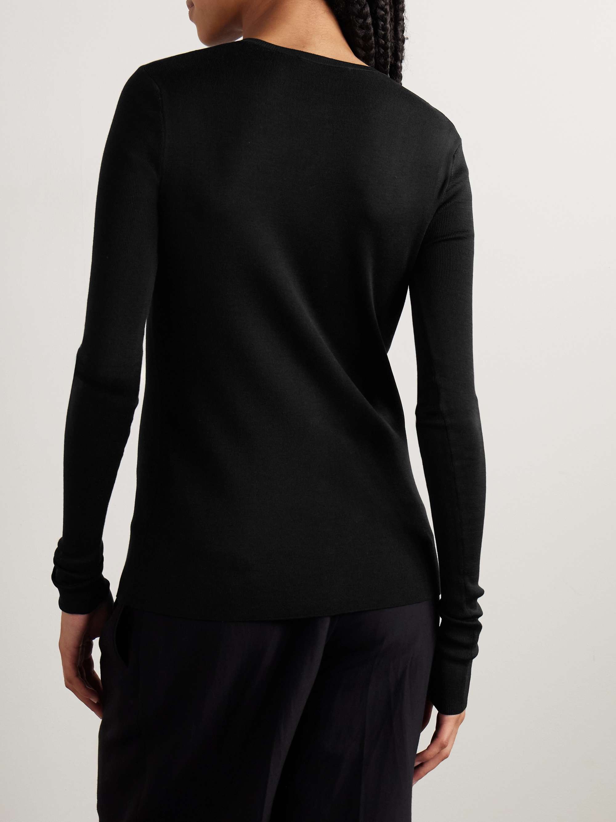 Josette silk cardigan view