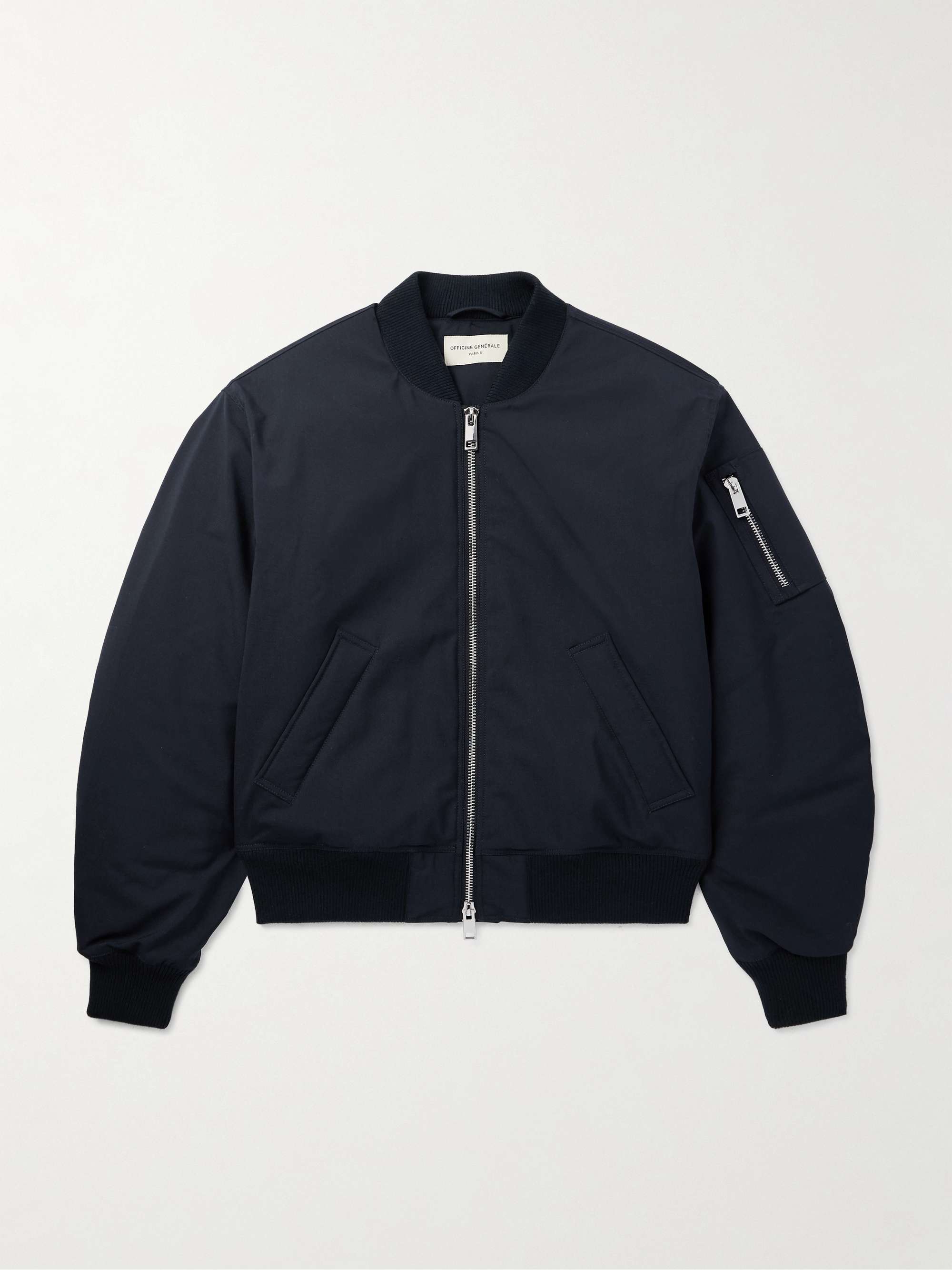 Javier Padded Woven Bomber Jacket view