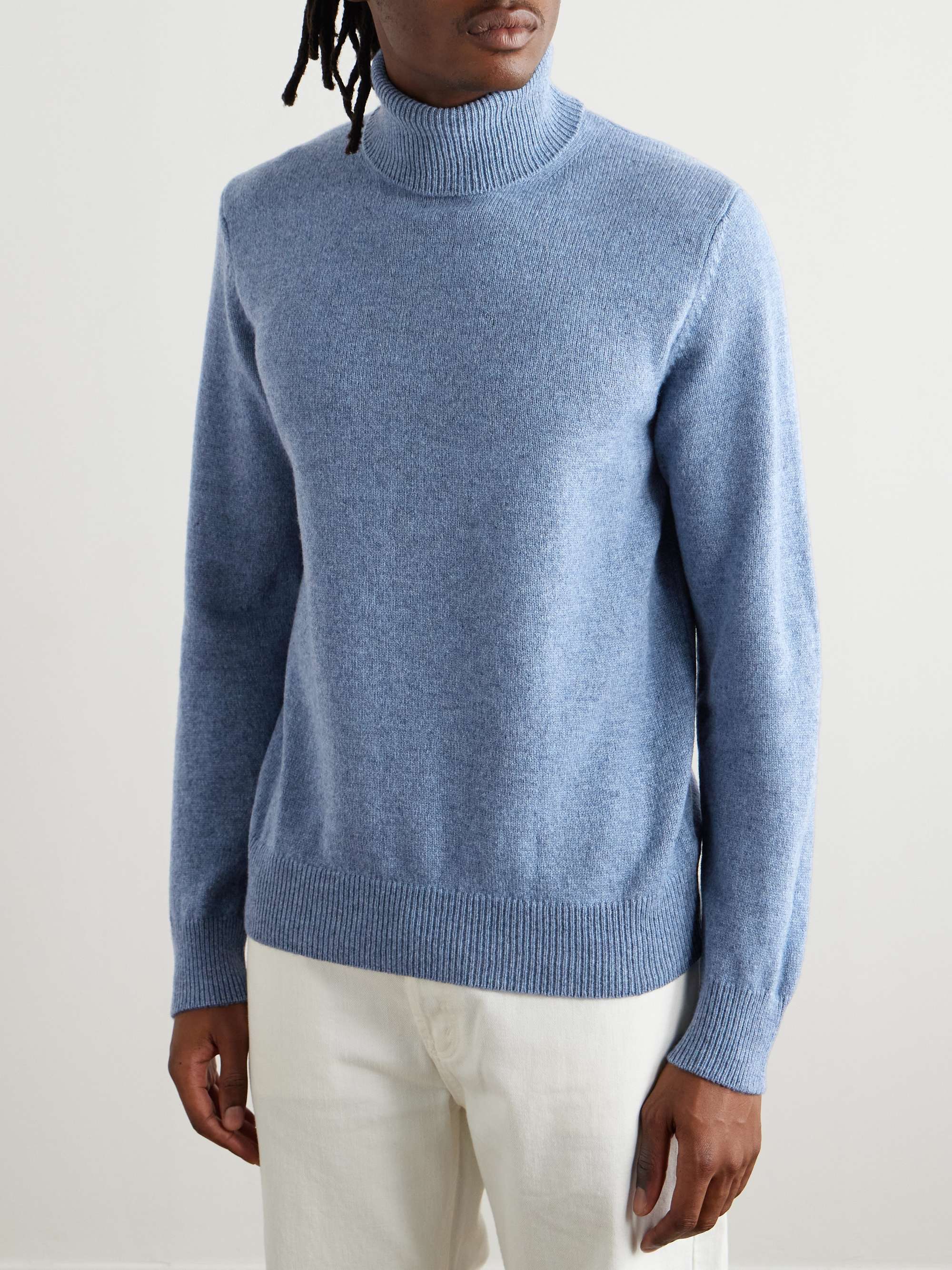 Zanone Slim-Fit Wool Rollneck Sweater view