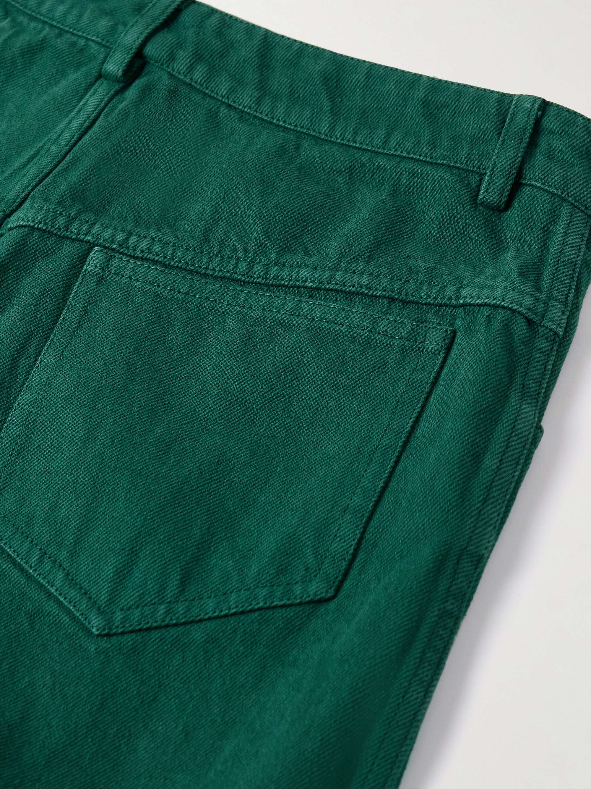 Calibre high-rise wide-leg jeans view