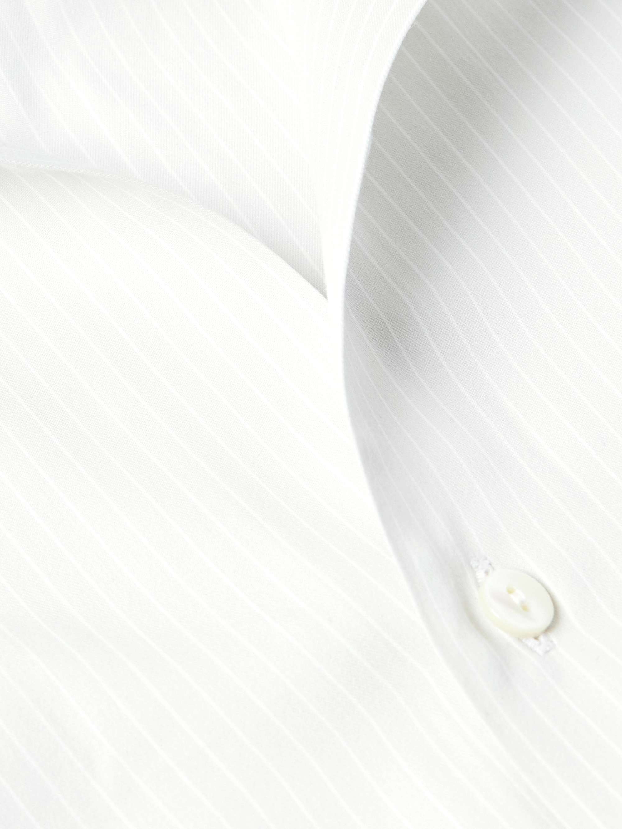 Striped Cotton-Twill Shirt view