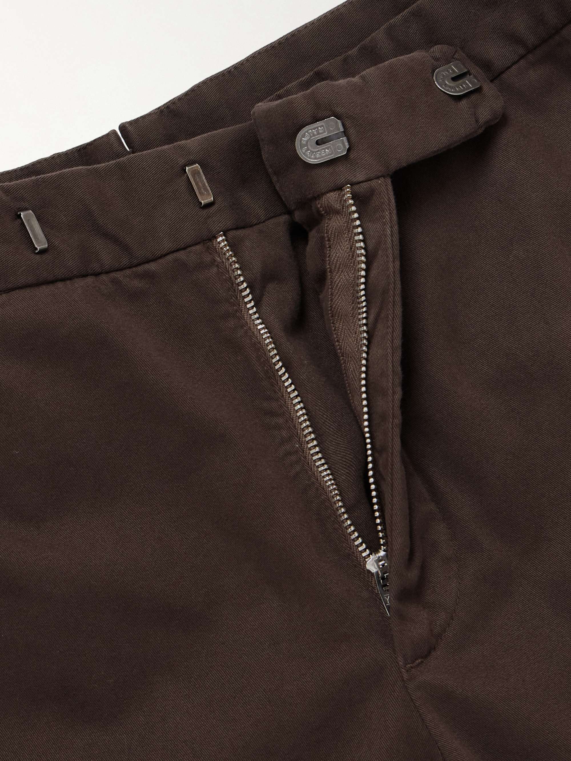 Chester Tapered Cotton-Blend Twill Suit Trousers view