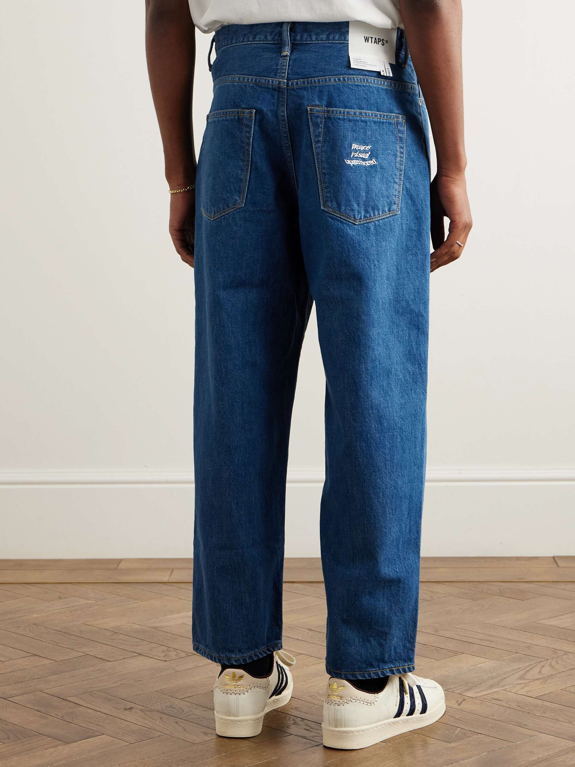 Blues Straight-Leg Cropped Jeans view