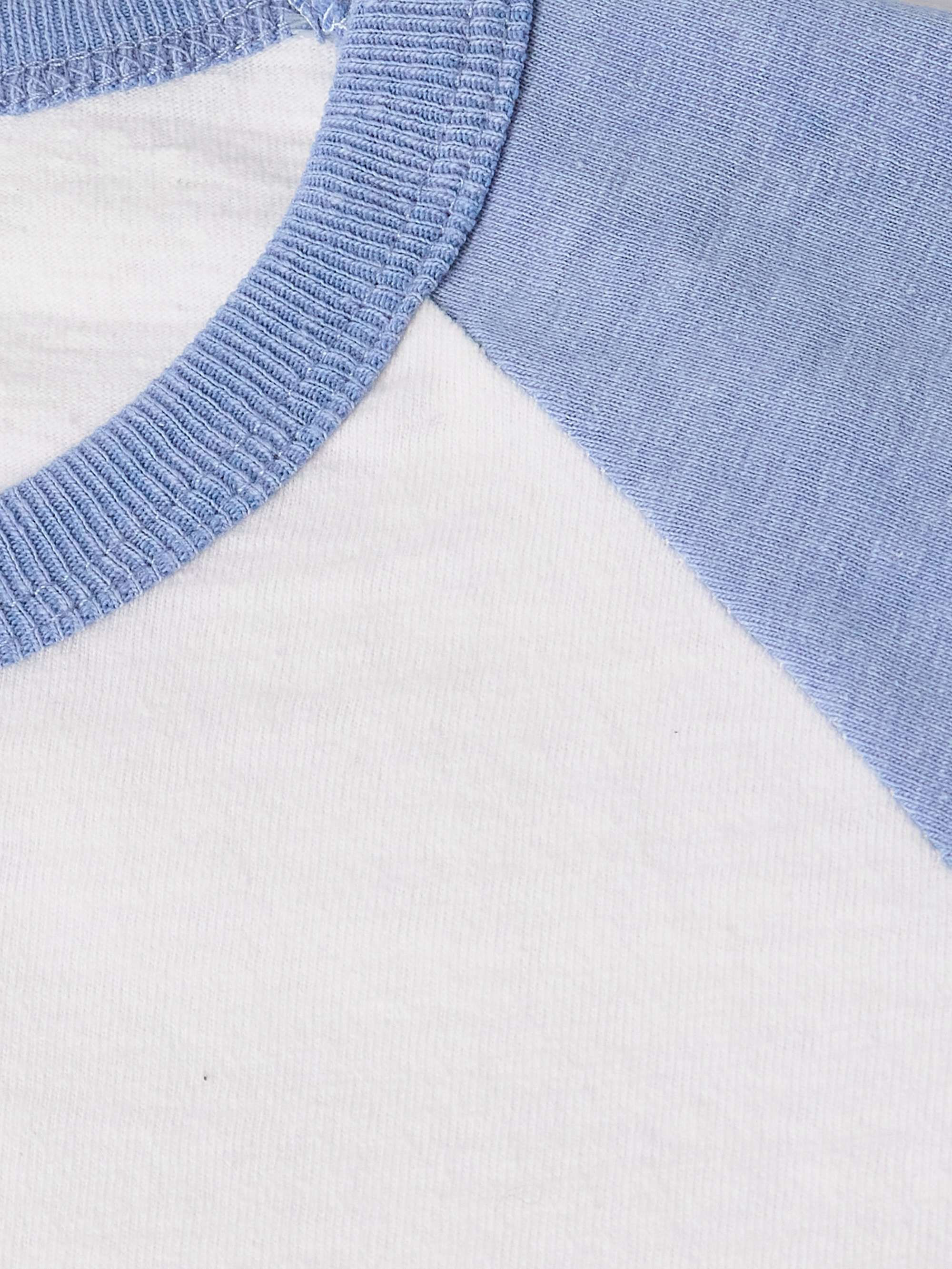 Baseball Colour-Block Cotton-Jersey T-Shirt view