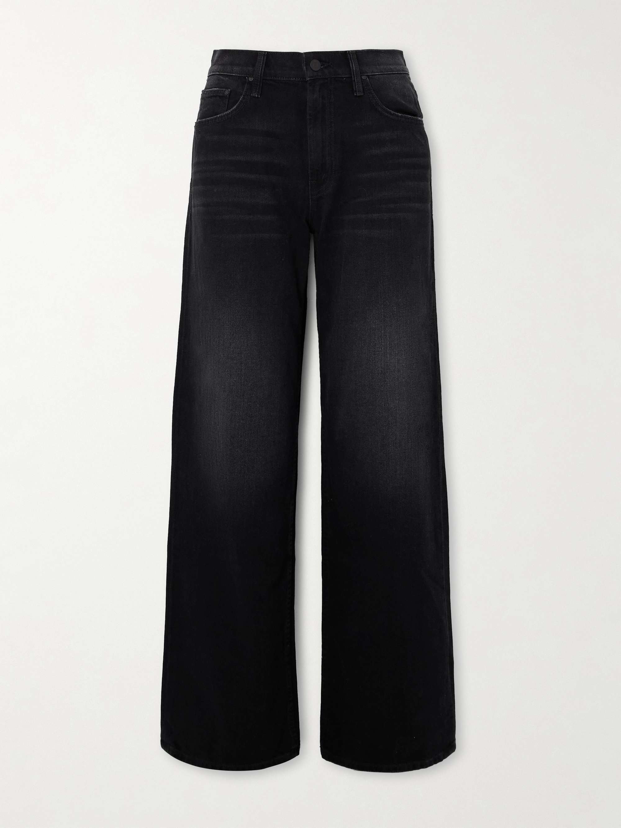 The Spinner Zip Sneak high-rise straight-leg jeans view