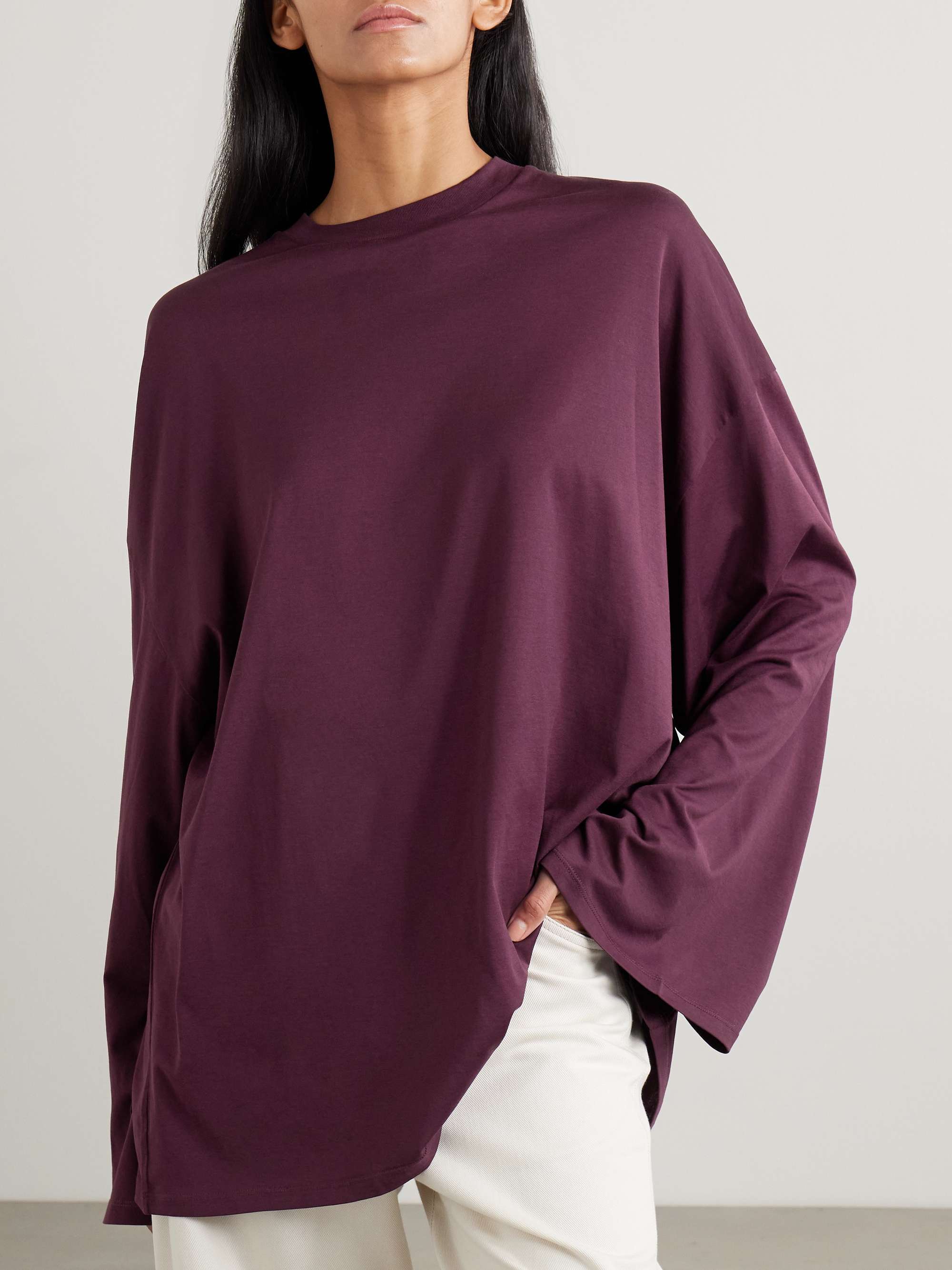 Rio oversized cotton-jersey t-shirt view