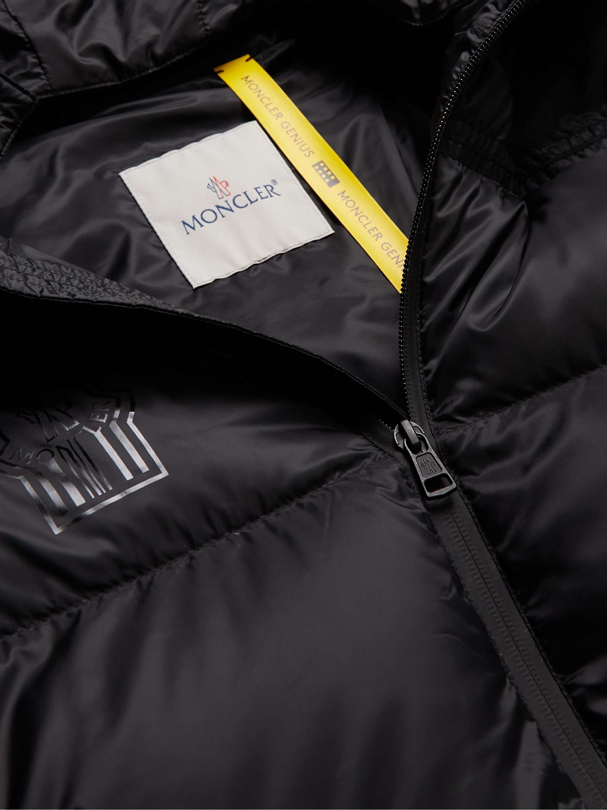 + Gentle Monster Logo-Print Quilted Shell Down Hooded Jacket view