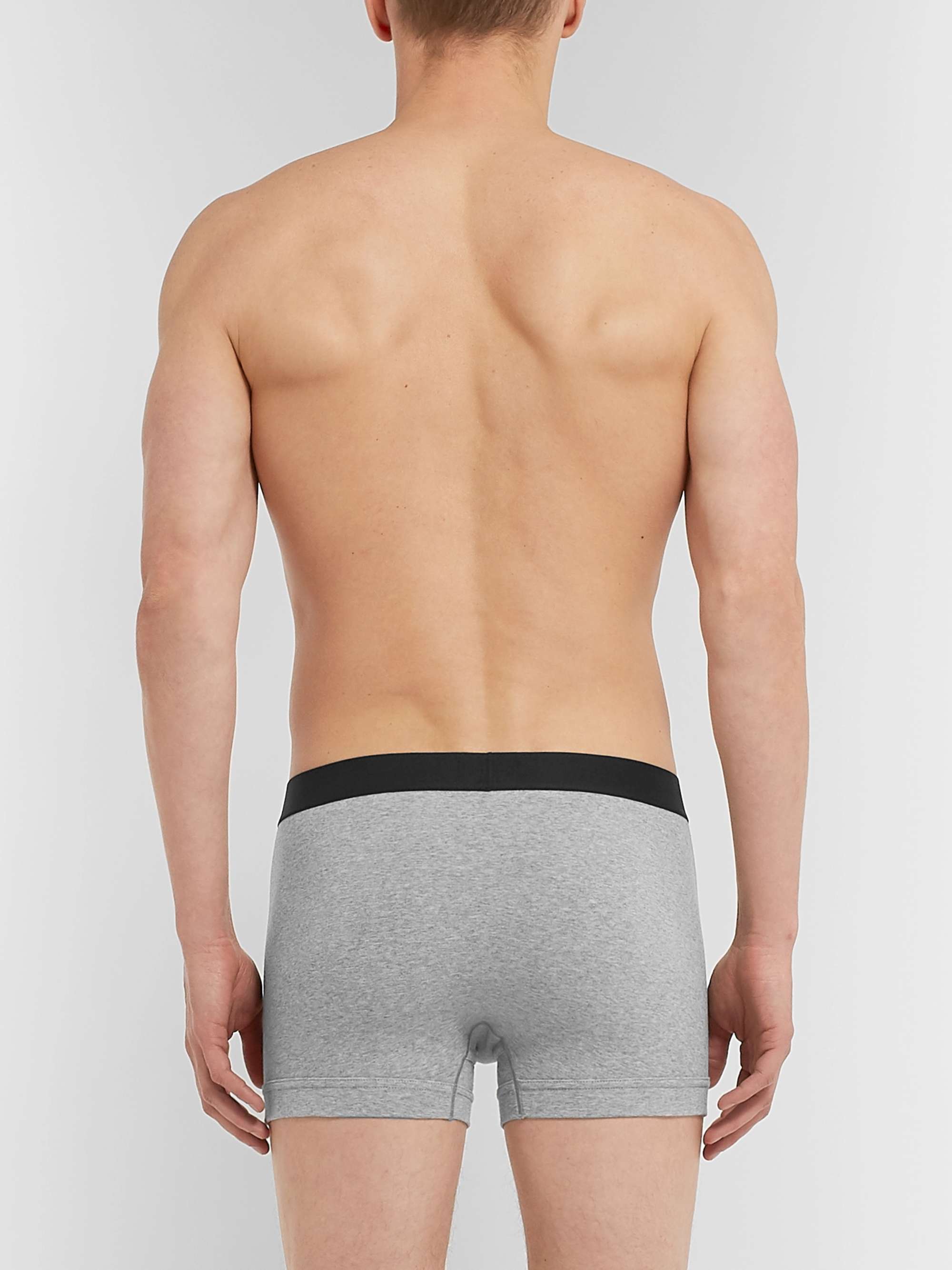 Stretch-Cotton Boxer Briefs view