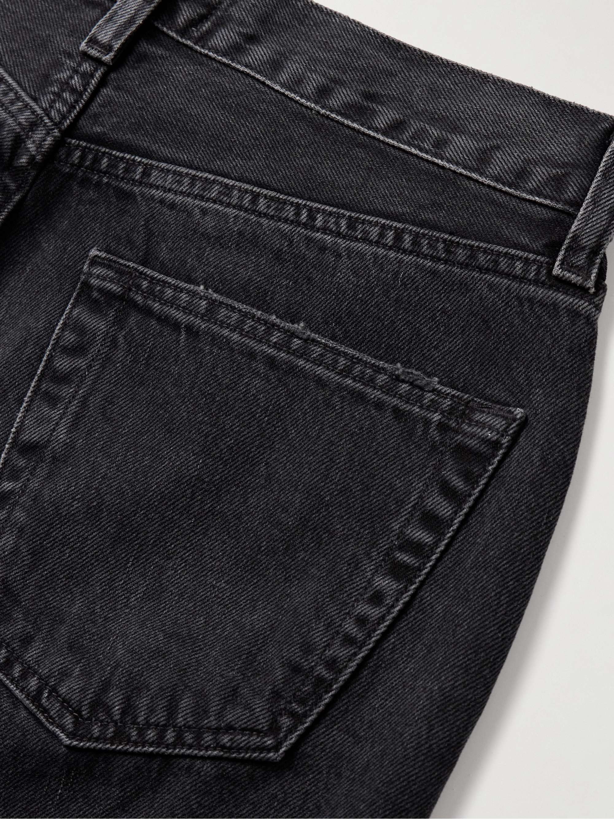 Valen mid-rise straight-leg organic jeans view