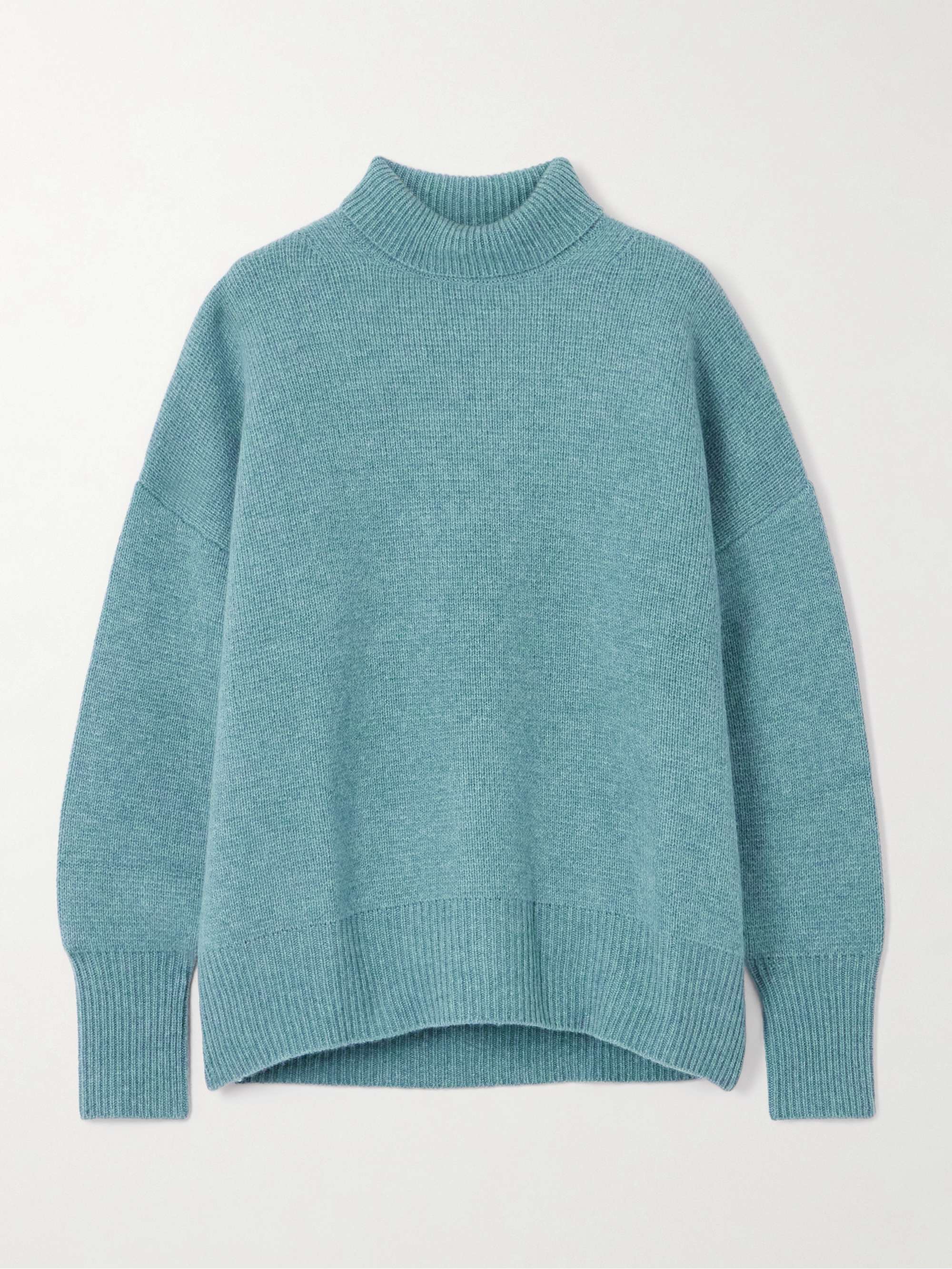 Bagan organic cashmere turtleneck sweater view