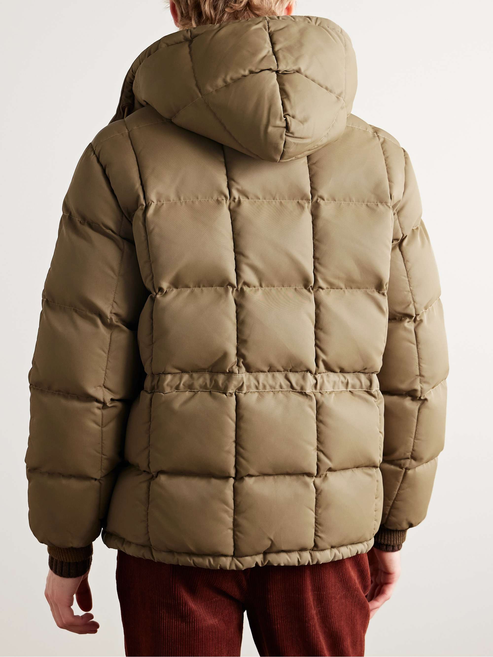 Ellis Quilted Padded Shell Hooded Jacket view