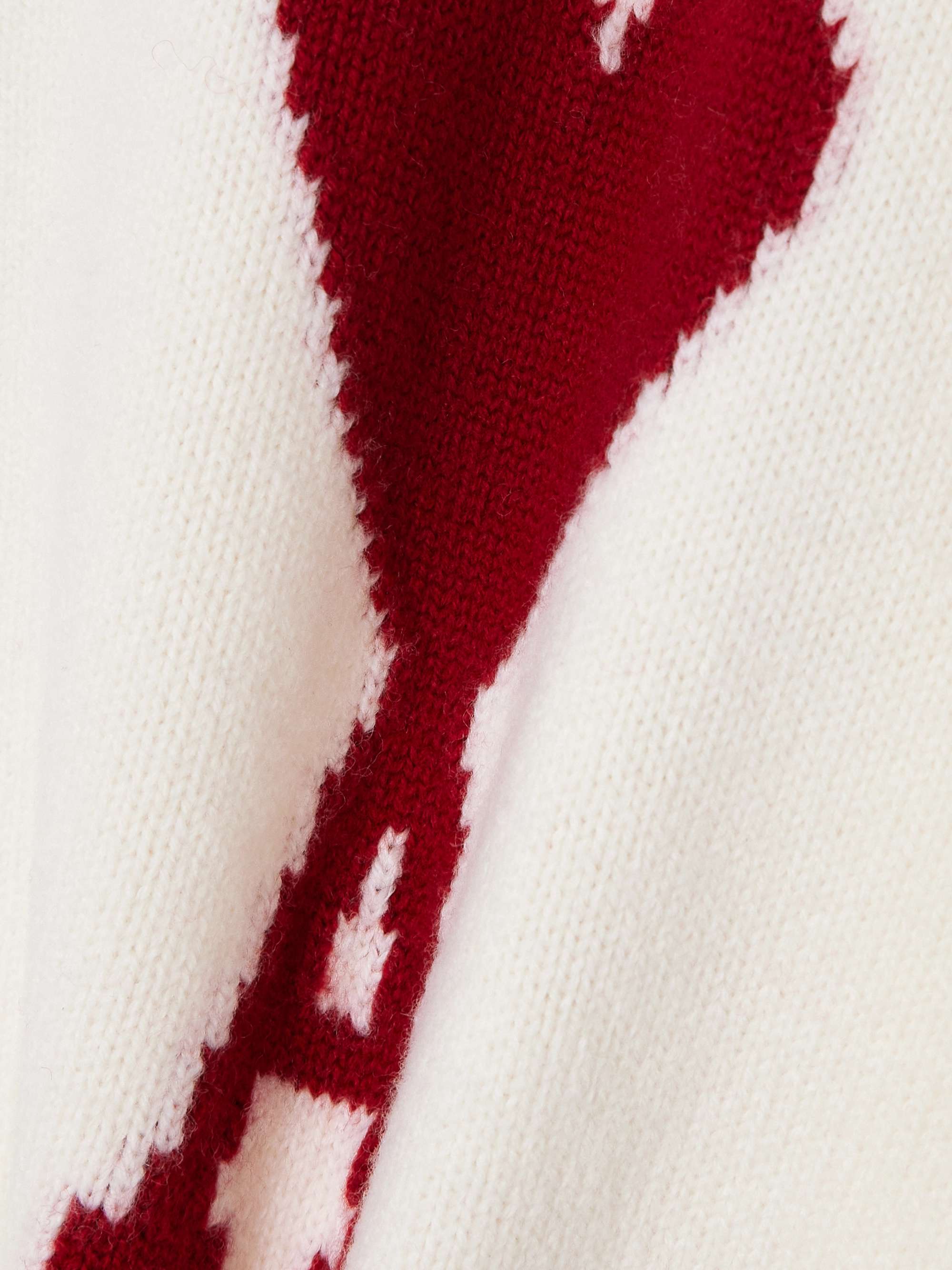 ADC intarsia merino wool cardigan view
