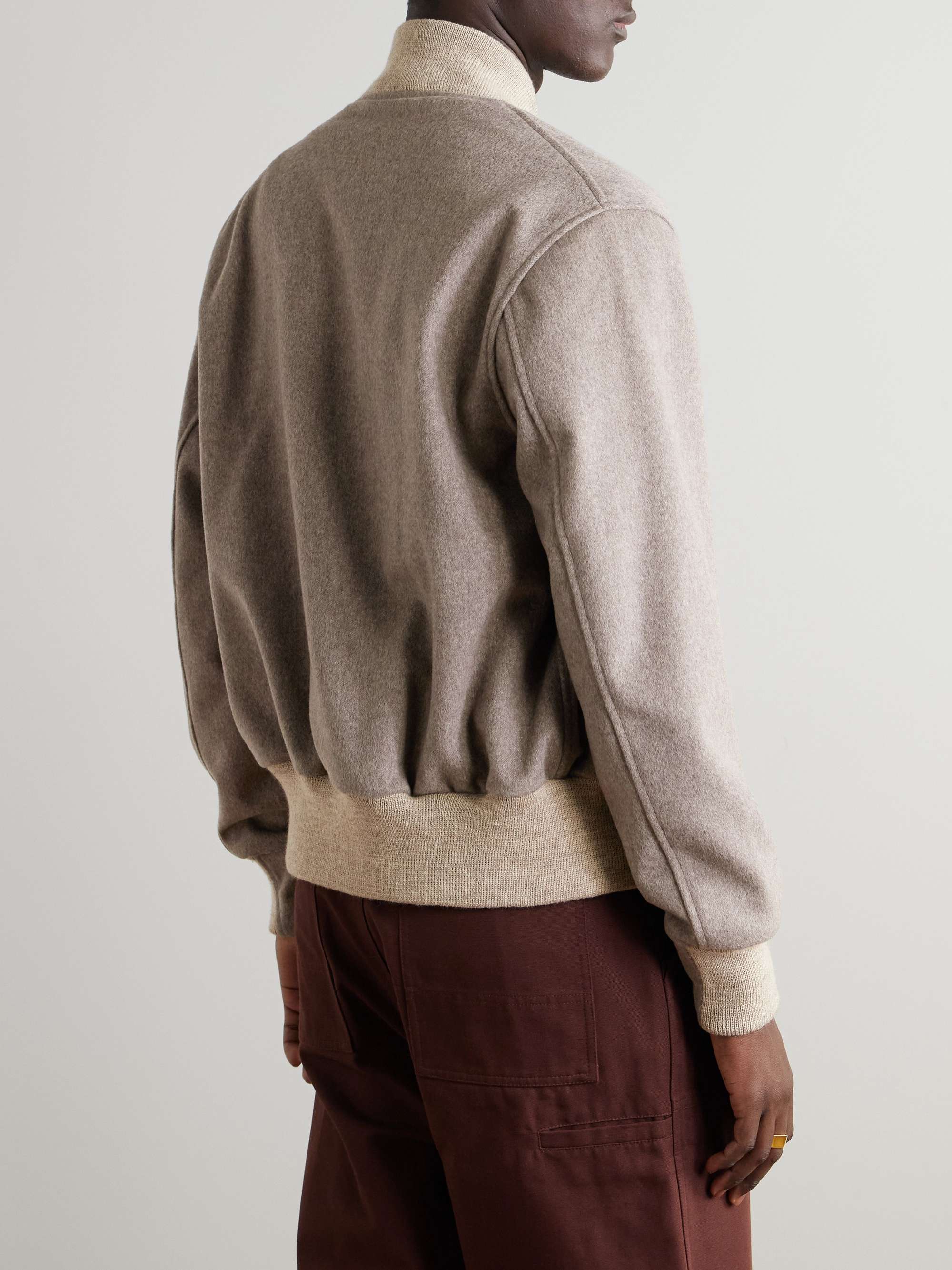 The Jackson Wool Bomber Jacket view
