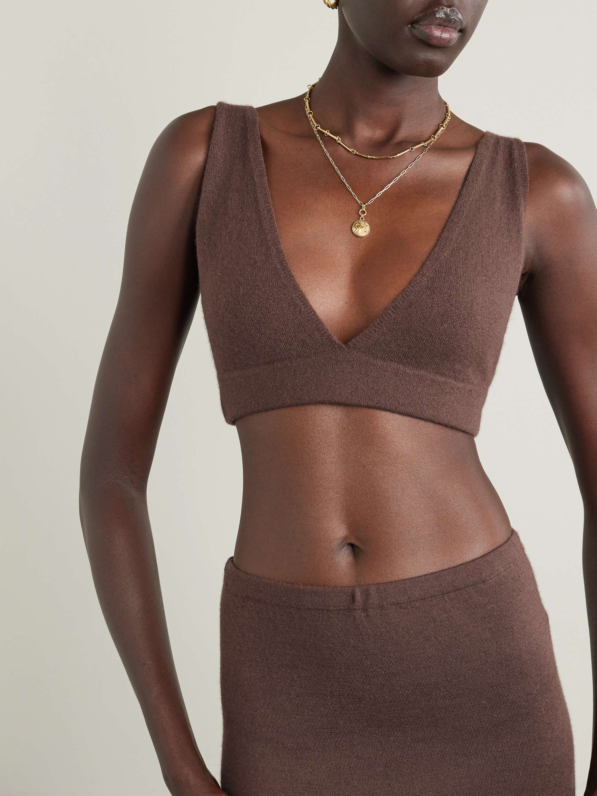 Willa cashmere bralette view