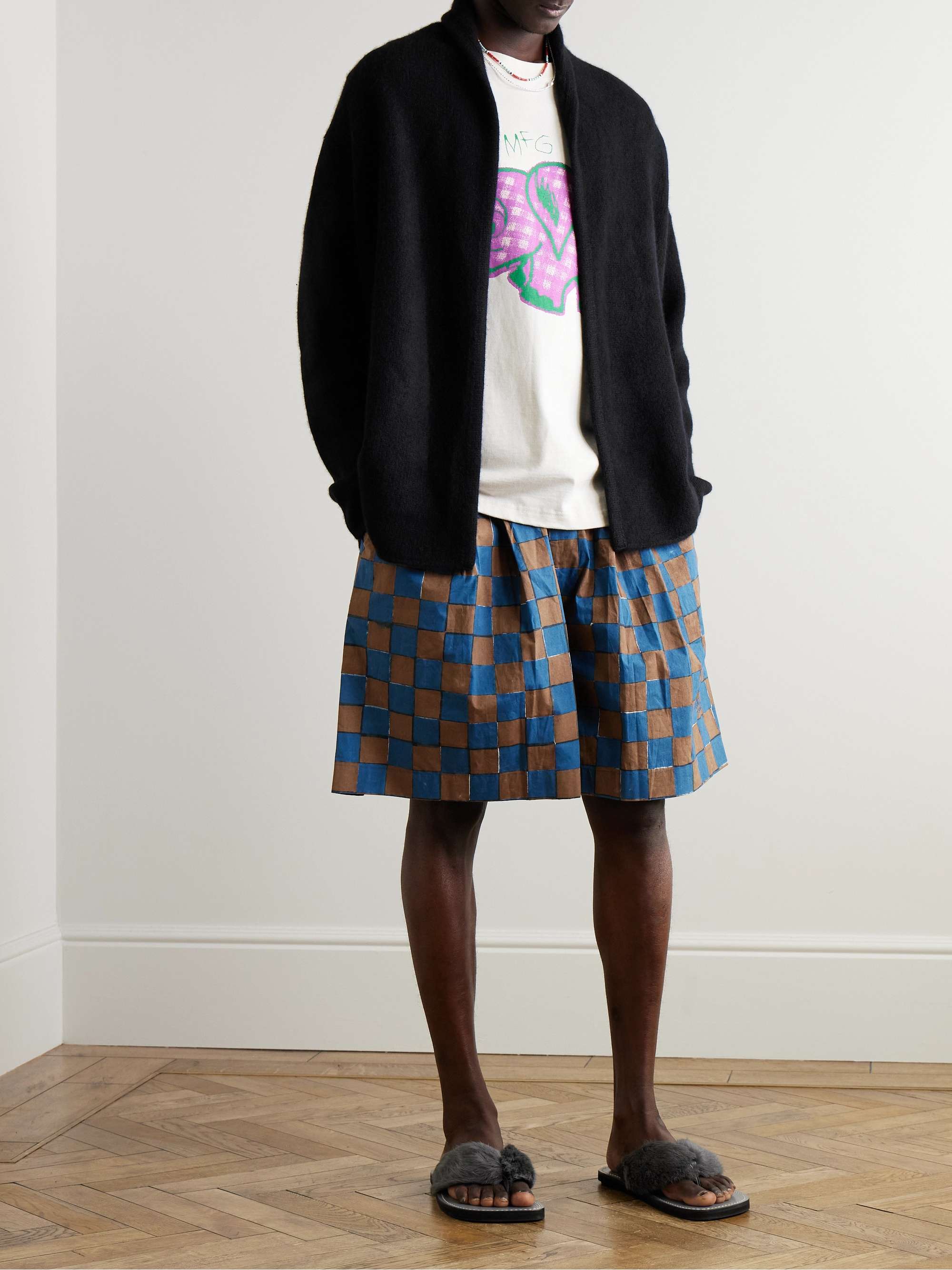 Shawl-Collar Cashmere Cardigan view