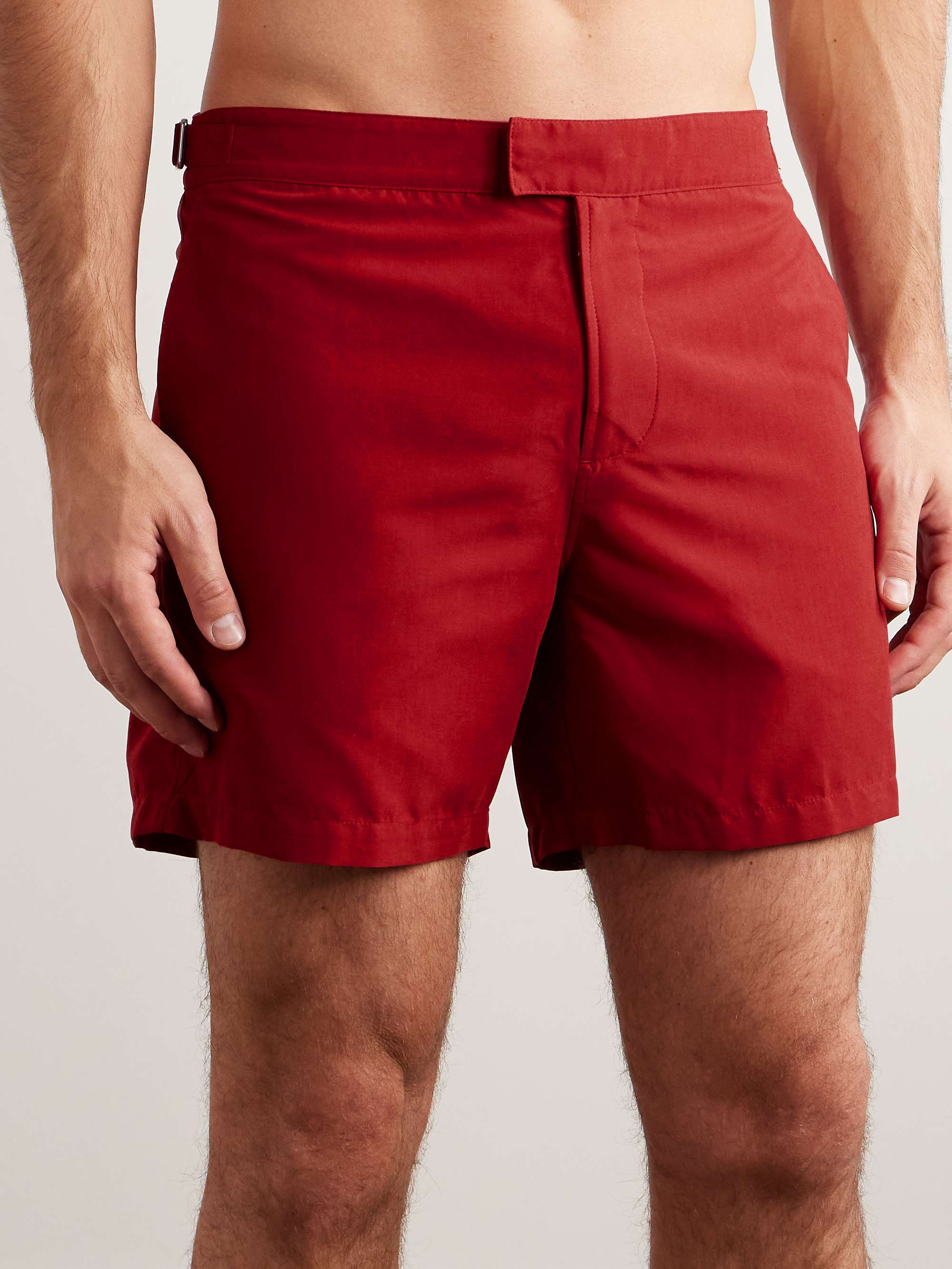 Schooner Straight-Leg Mid-Length Swim Shorts view