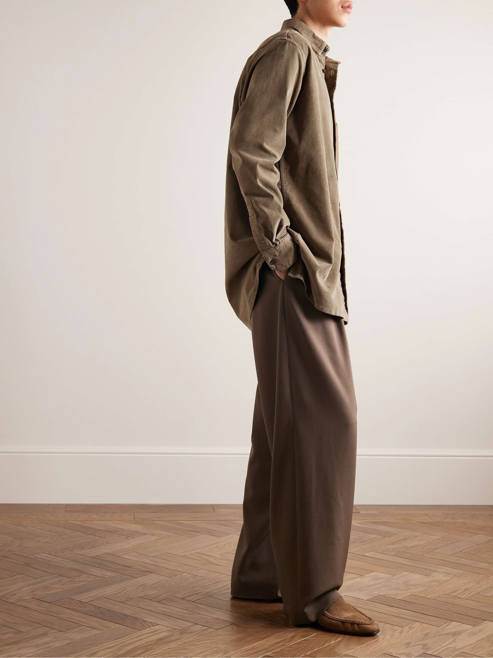 Melvin Stretch-Cotton Corduroy Shirt view