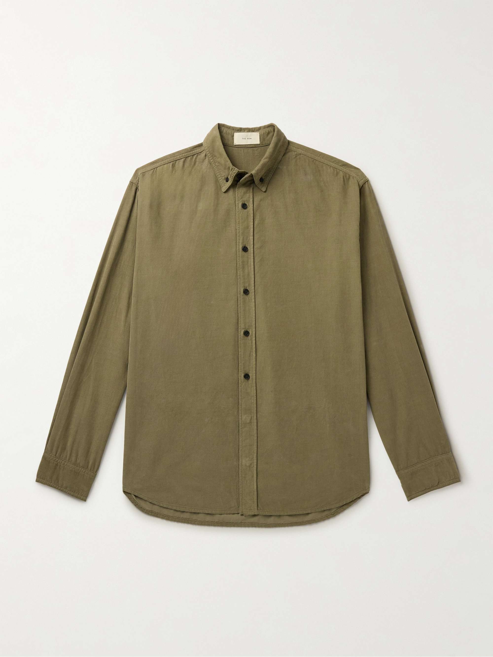 Ruskin Button-Down Collar Cotton-Corduroy Shirt view